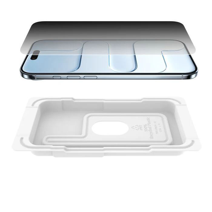 Belkin Screen Protector voor iPhone Air - Recycled Glass - Privacy (Boxed) - Image 2