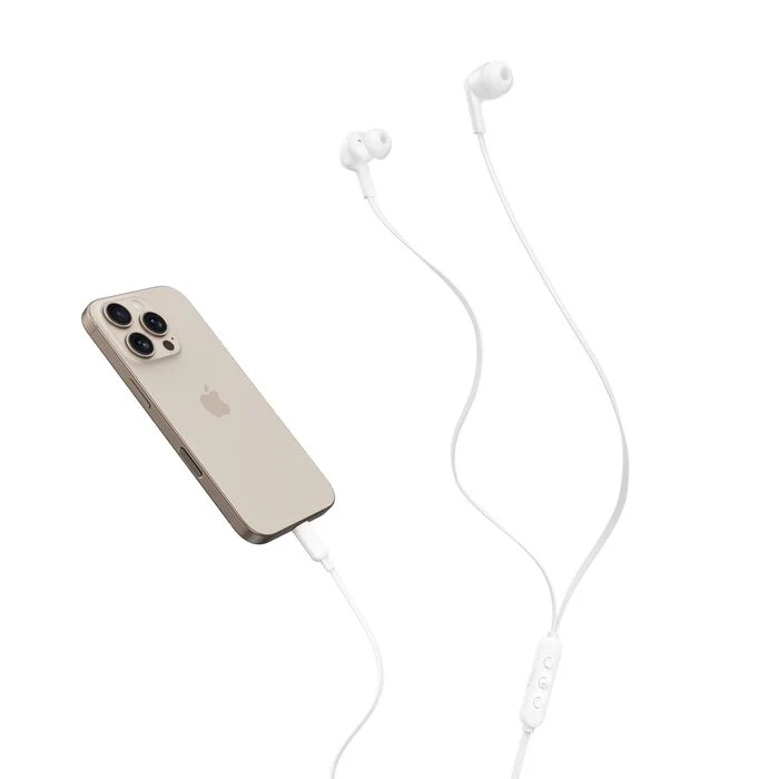 Belkin SoundForm | Bedrade oortelefoons met actieve ruisonderdrukking (USB-C) - Wit - Image 4
