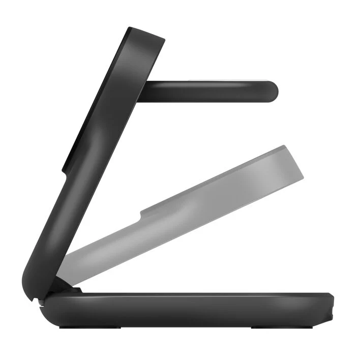 Belkin UltraCharge | 3-in-1 magnetische draadloze laadstandaard met Qi2 (25 W) - Zwart - Image 2