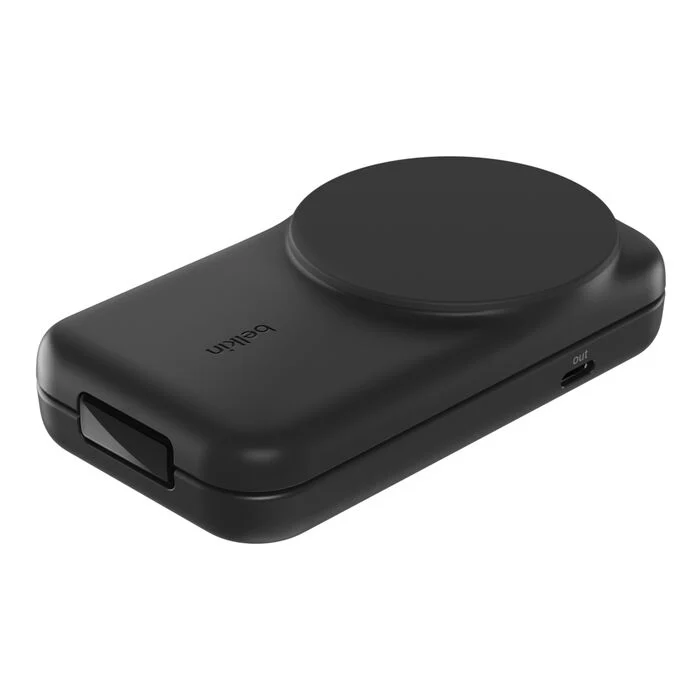 Belkin UltraCharge Pro | 2-in-1 uitklapbare magnetische lader met Qi2 (25W) - Zwart - Image 3