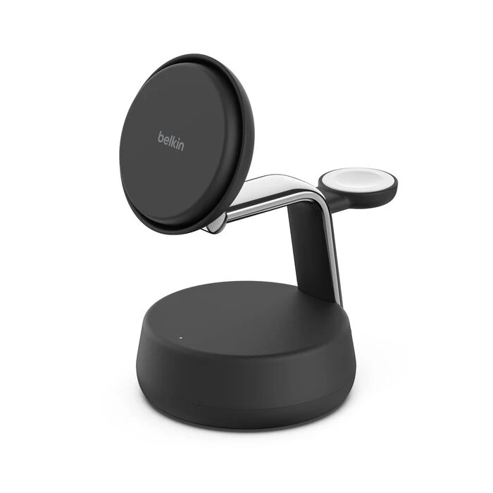 Belkin UltraCharge Pro | 3-in-1 magnetisch laadstation met Qi2 (25 W) - Charcoal - Image 2
