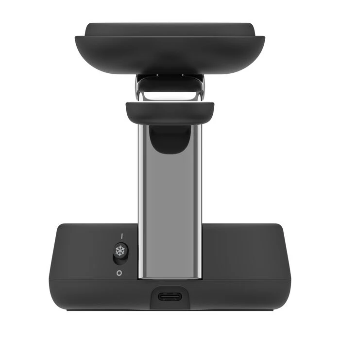 Belkin UltraCharge Pro | 3-in-1 magnetisch laadstation met Qi2 (25 W) - Charcoal - Image 3