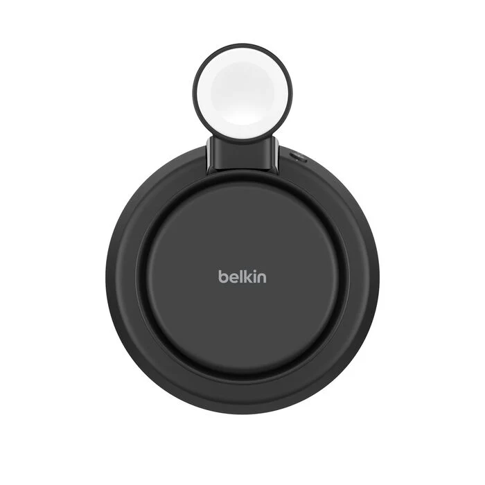 Belkin UltraCharge Pro | 3-in-1 magnetisch laadstation met Qi2 (25 W) - Charcoal - Image 4