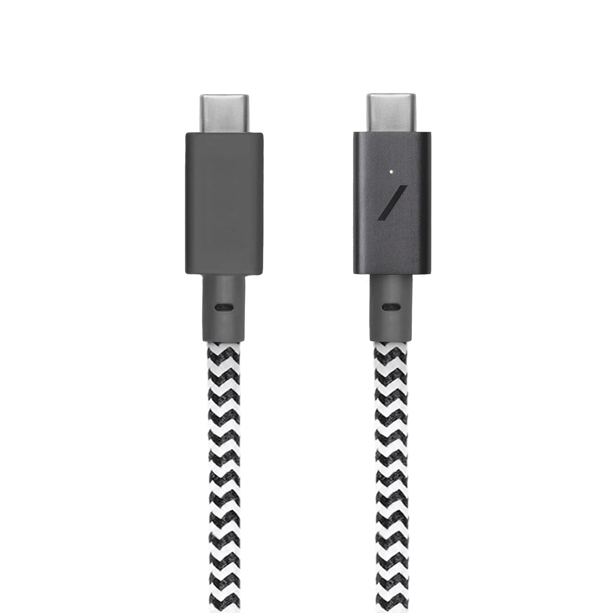 Native Union Belt Pro USB-C-naar-USB-C-kabel - 2,4m - Zebra - 240W - Image 2