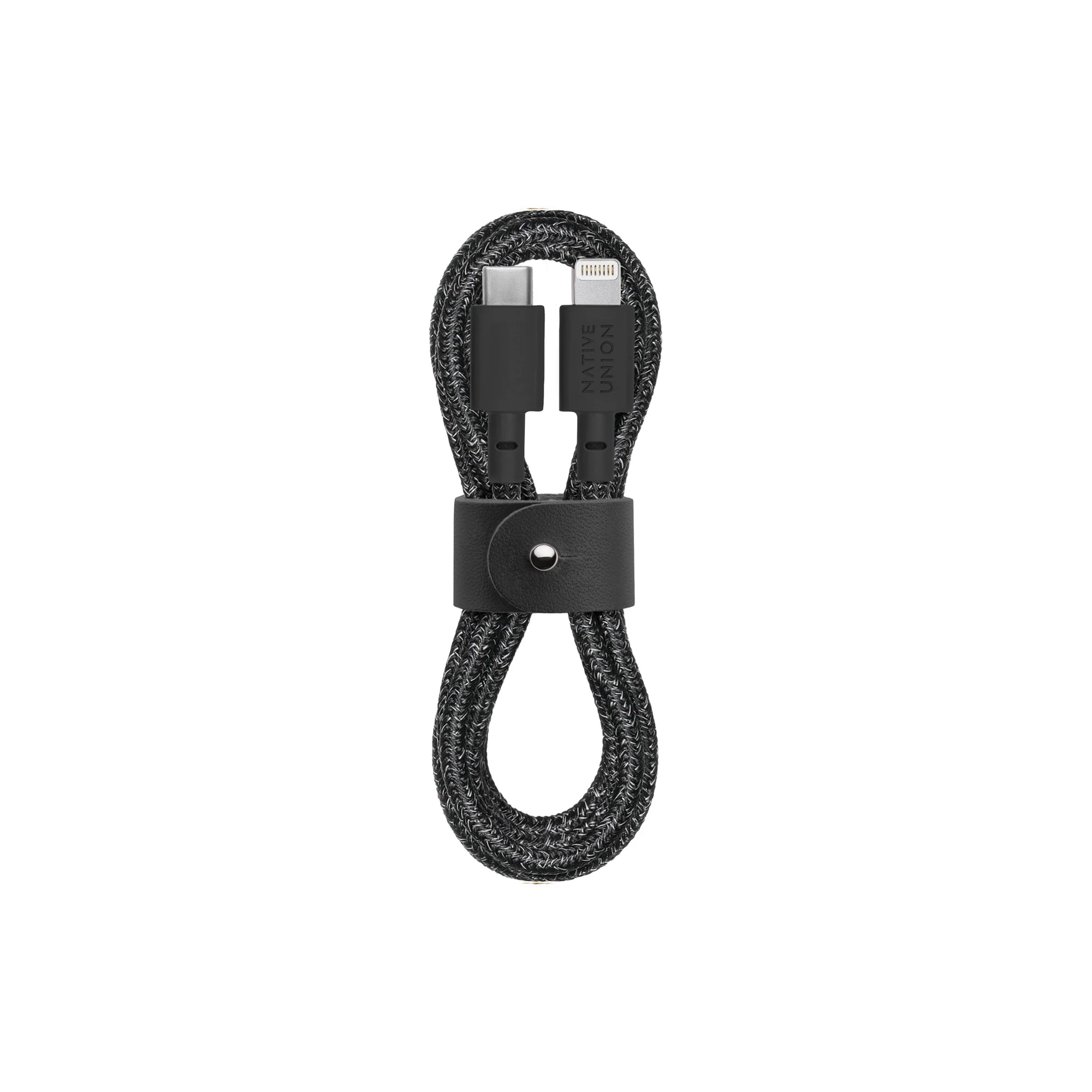 Native Union Belt USB-C-naar-Lightning-kabel - 1,2m - Kosmoszwart