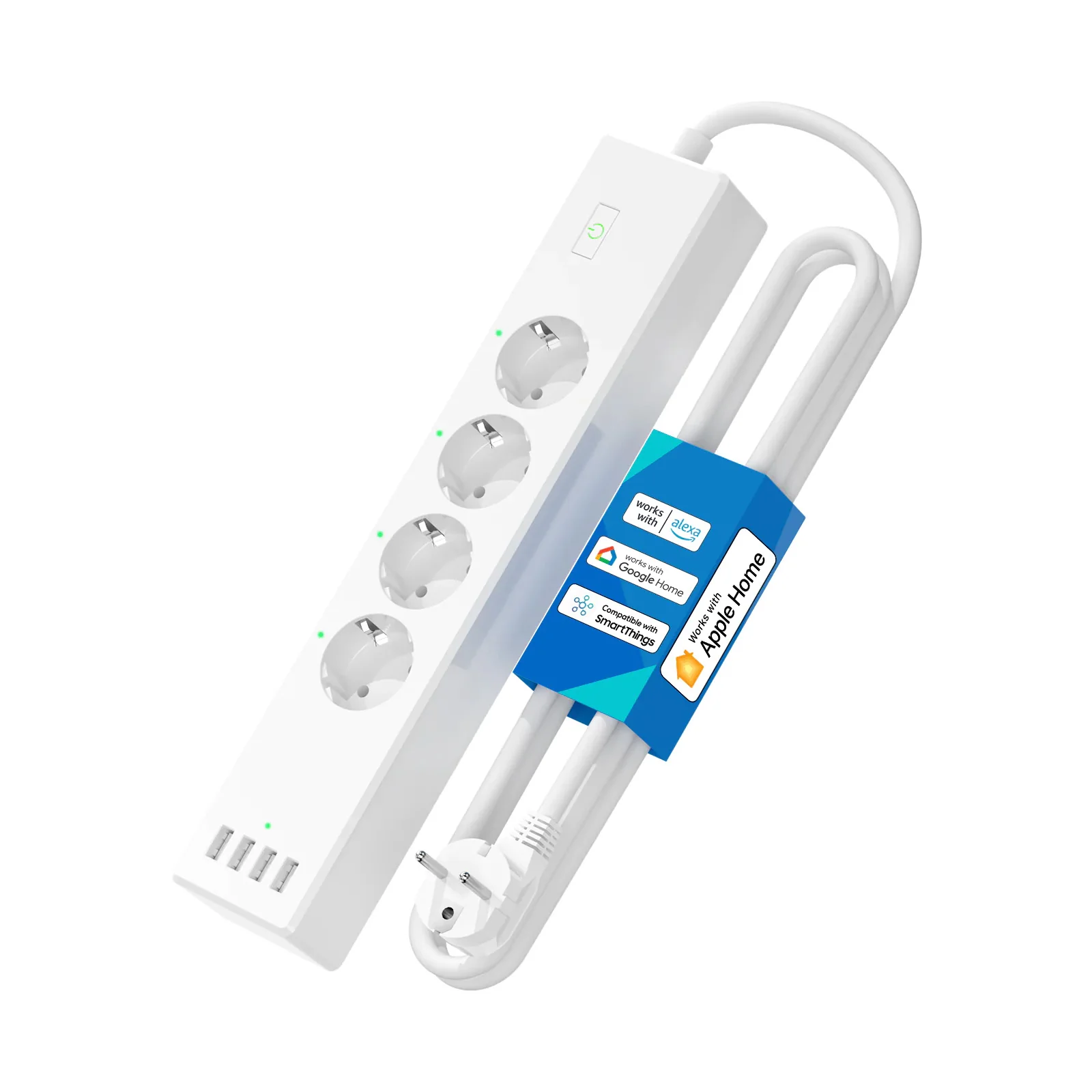 EOL Meross Smart Wi-Fi Power Strip (4 AC + 4 USB)
