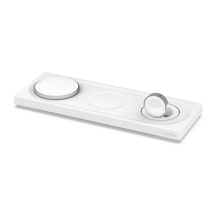 EOL Belkin BoostCharge Pro | 3-in-1 draadloos laadstation met MagSafe - Wit - Image 2