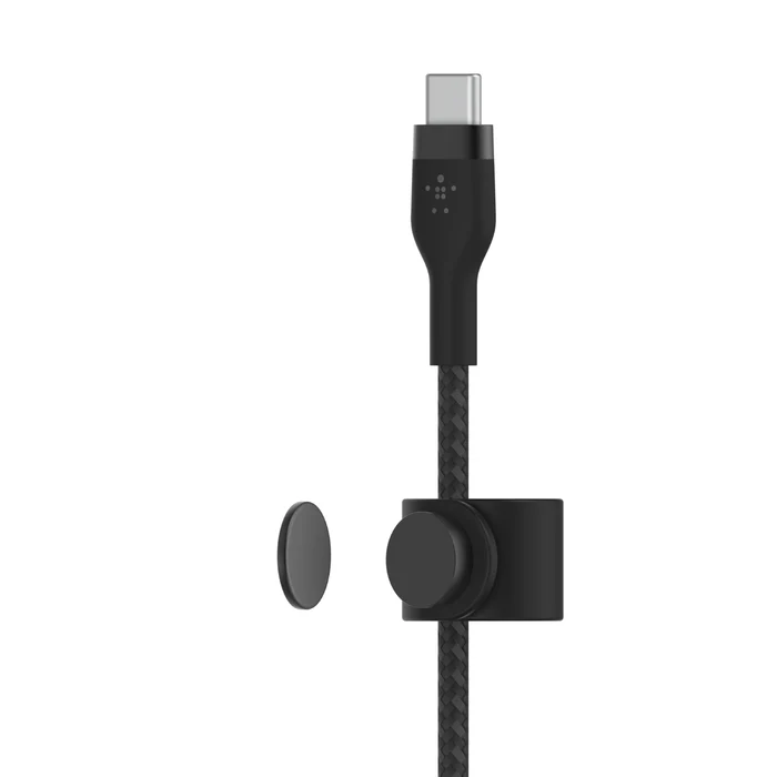 Belkin BoostCharge Pro Flex | Gevlochten siliconen USB-C/Lightning-kabel - 1m - Zwart - Image 3