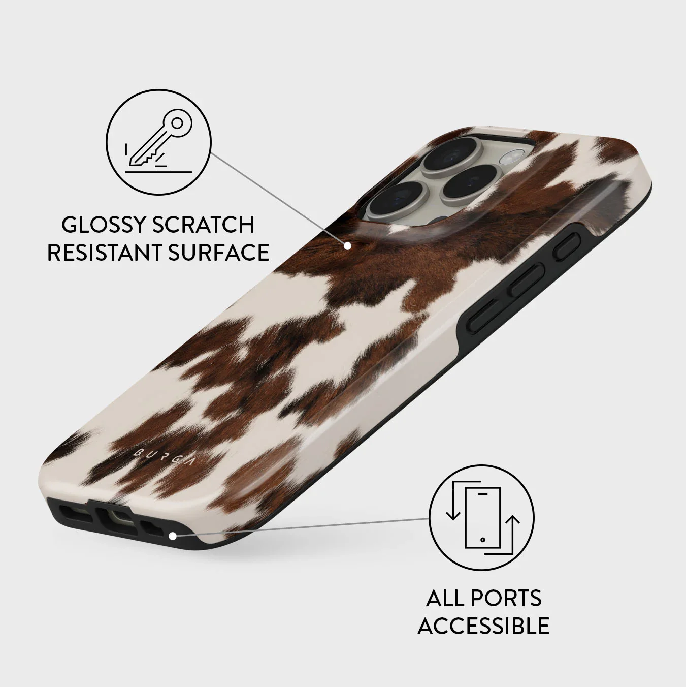 Burga Tough Case met MagSafe voor iPhone 16 Pro - Celestial - Image 3