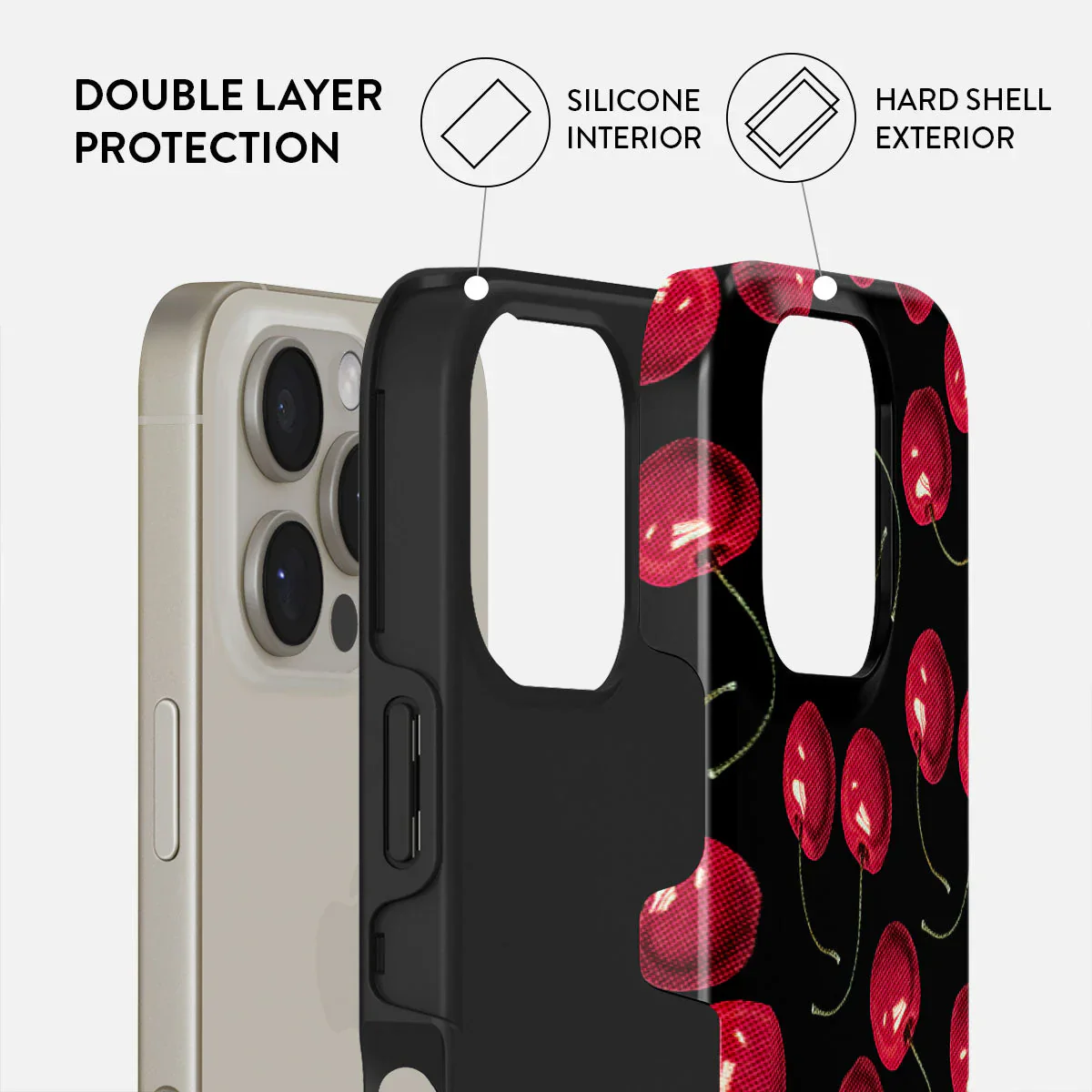 Burga Tough Case met MagSafe voor iPhone 16 Pro Max - Cherrybomb - Image 2