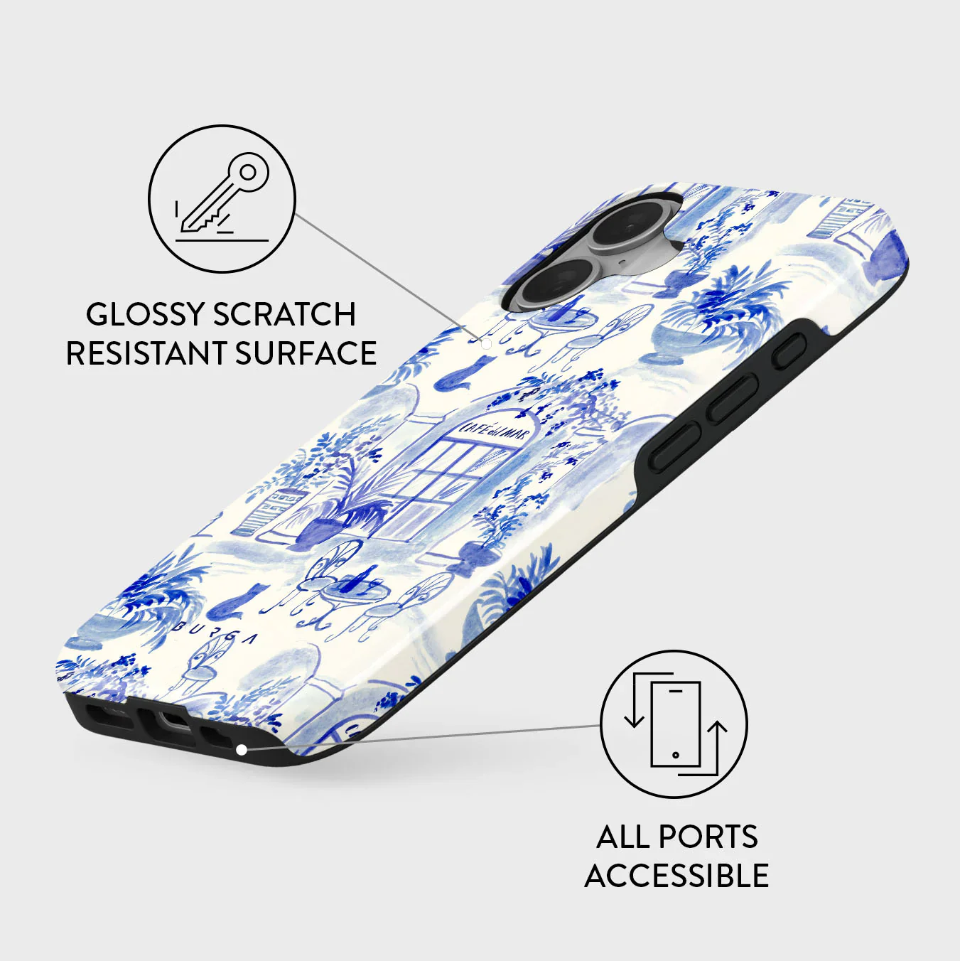 Burga Tough Case met MagSafe voor iPhone 16 - Sobremesa - Image 3
