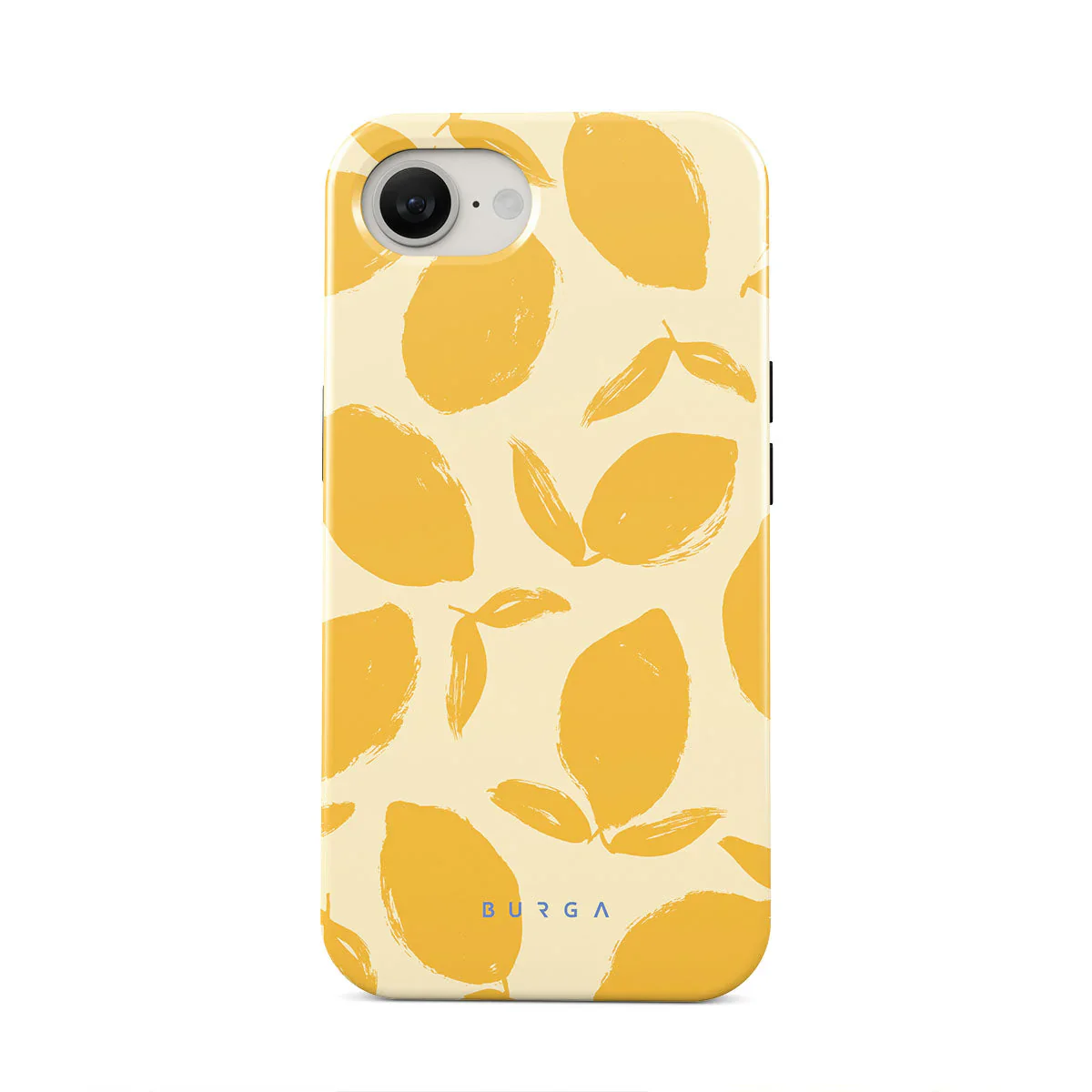 Burga Tough Case met MagSafe voor iPhone 17e/16e - Lemon Tart