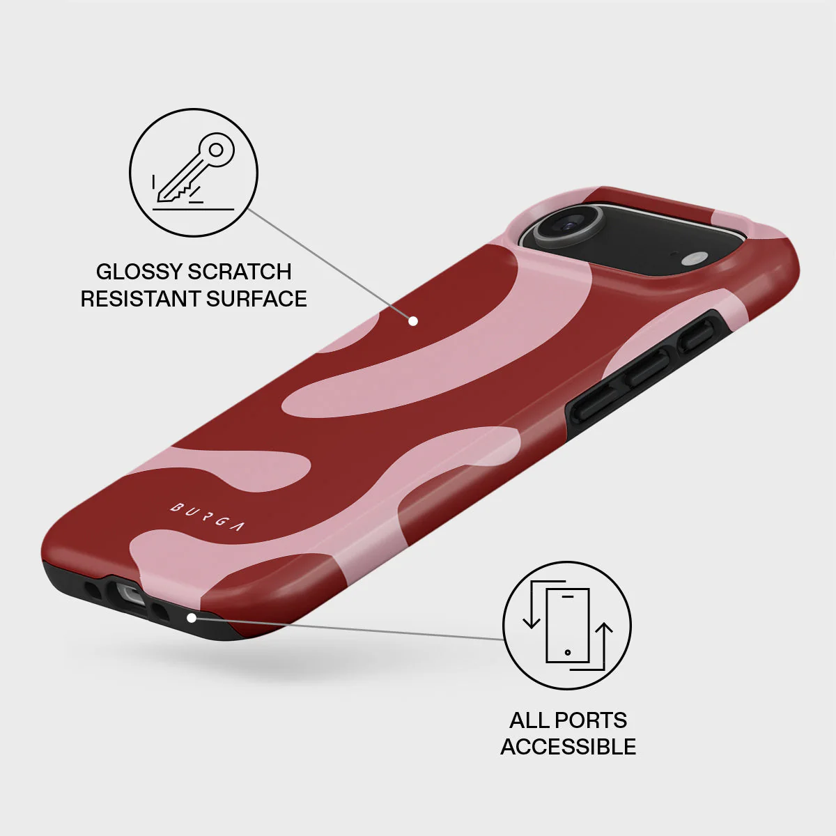 Burga Tough Case met MagSafe voor iPhone Air - Flex - Image 3