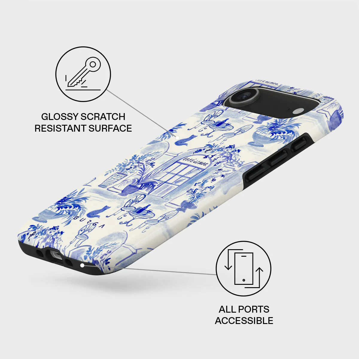 Burga Tough Case met MagSafe voor iPhone Air - Sobremesa - Image 3