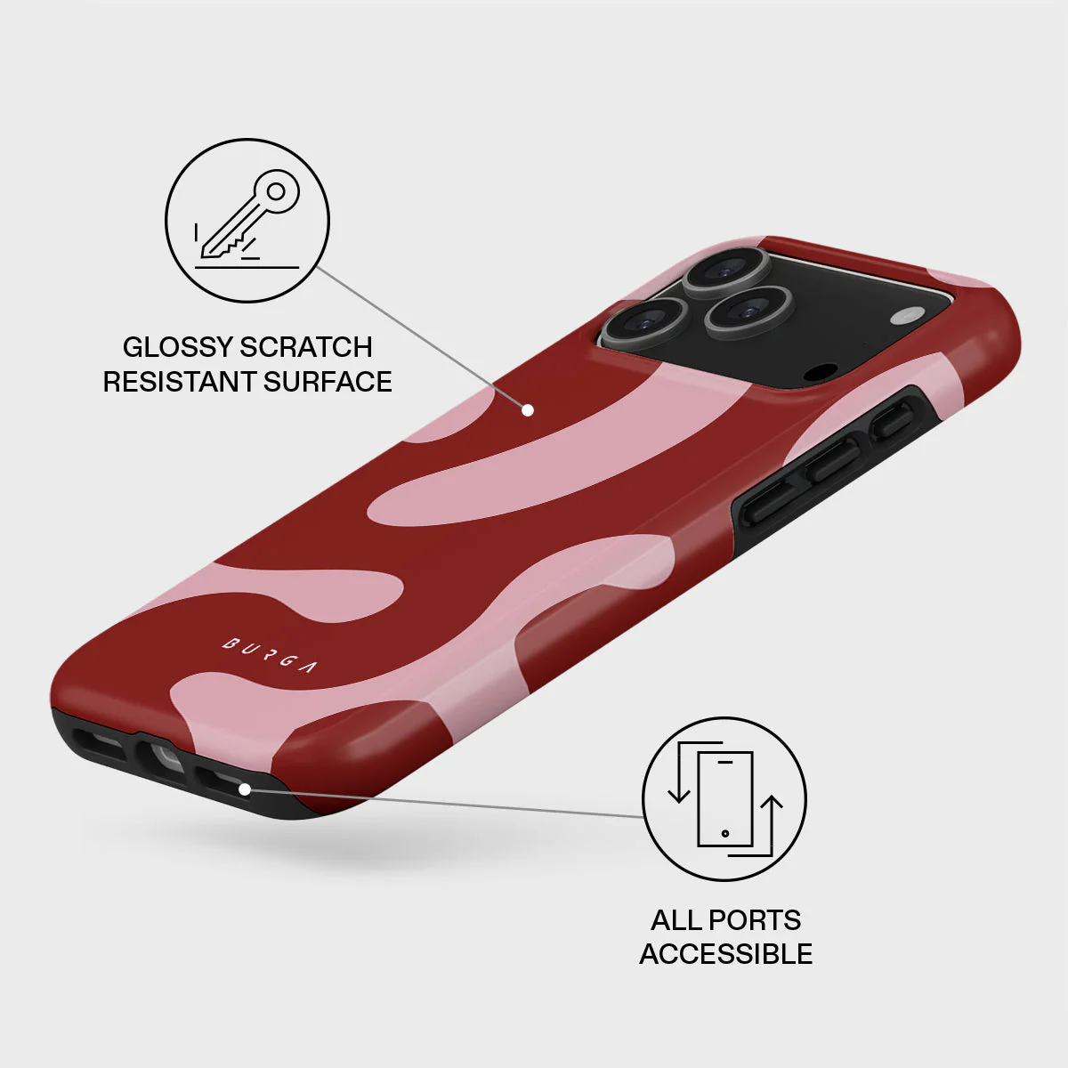 Burga Tough Case met MagSafe voor iPhone 17 Pro Max - Flex - Image 3