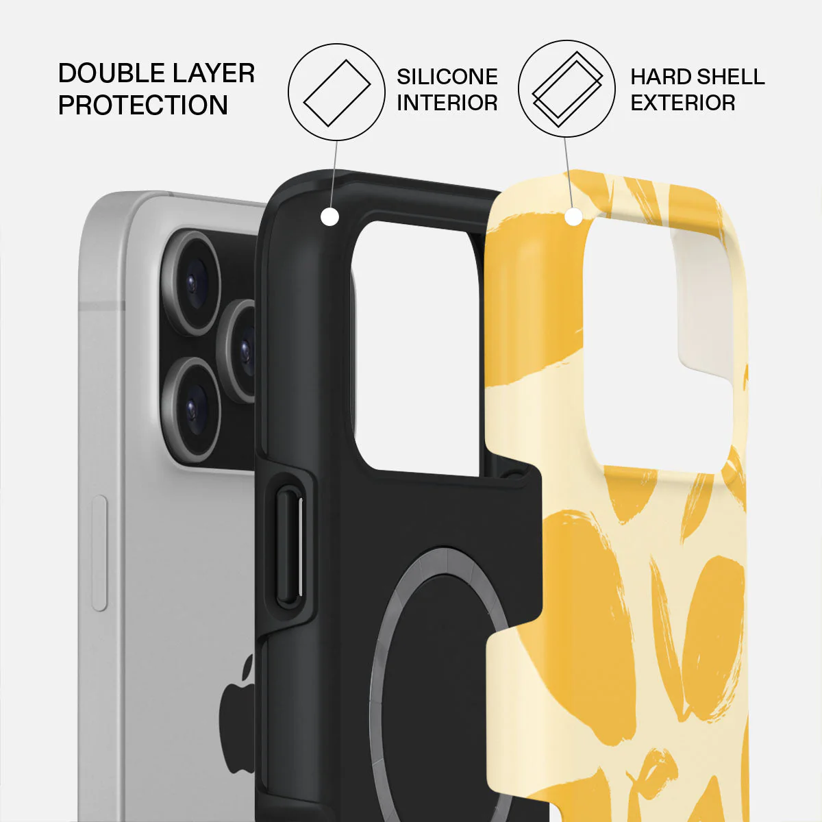 Burga Tough Case met MagSafe voor iPhone 17 Pro Max - Lemon Tart - Image 2
