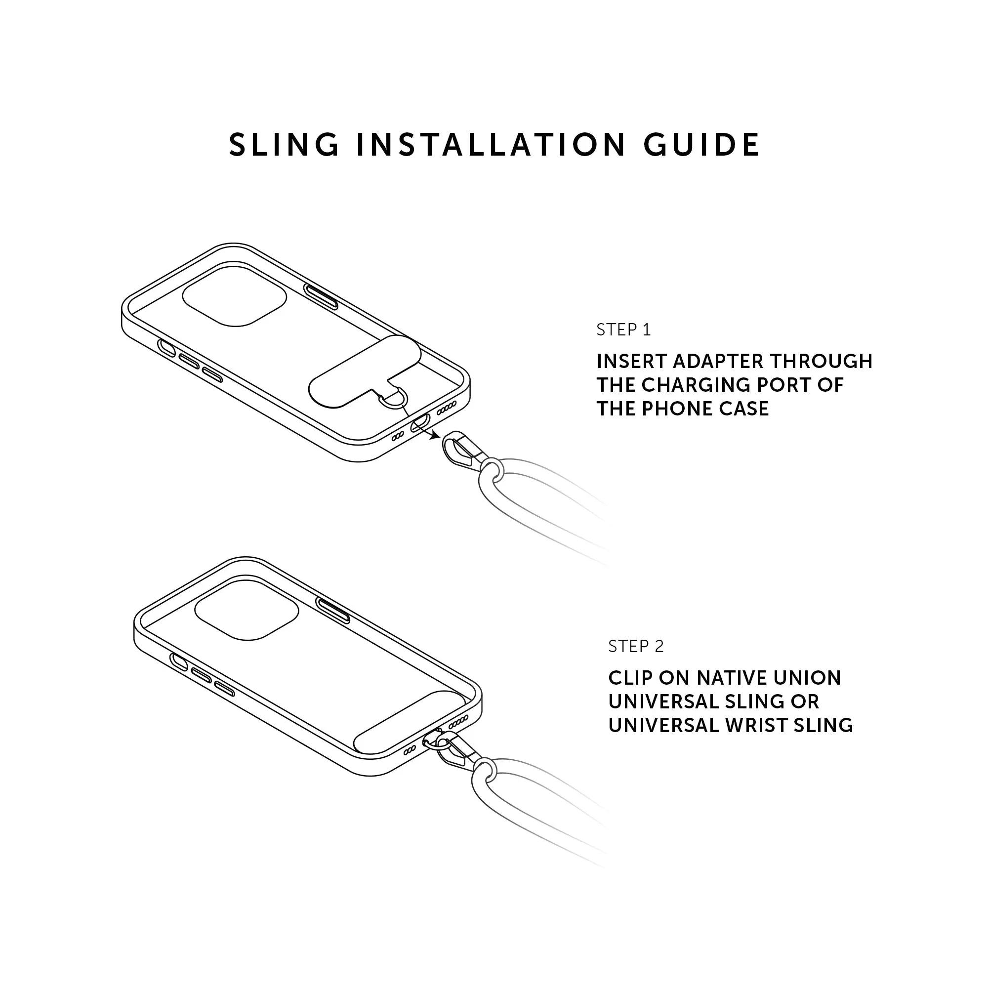 EOL Native Union City Grip Strap - Zwart - Image 5