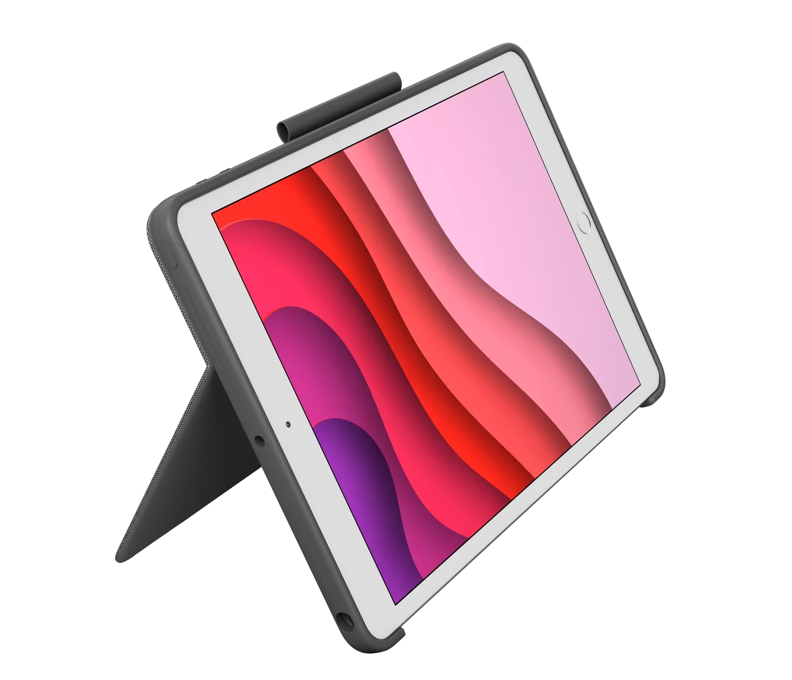 Logitech Combo Touch - Keyboard Case voor 10,2-inch iPad (7e/8e/9e gen.) - FR (Azerty) - Oxford Grey - Image 3