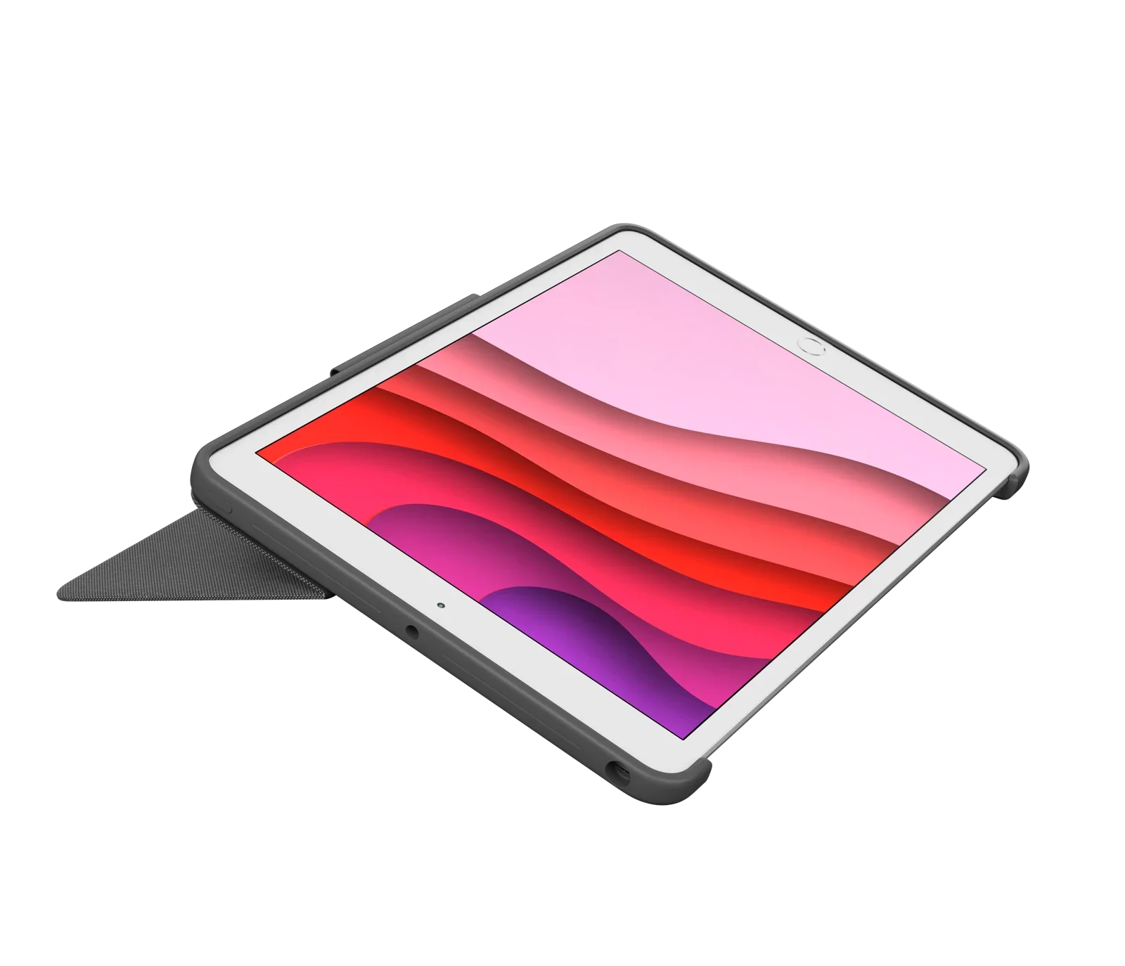 Logitech Combo Touch - Keyboard Case voor 10,2-inch iPad (7e/8e/9e gen.) - FR (Azerty) - Oxford Grey - Image 4