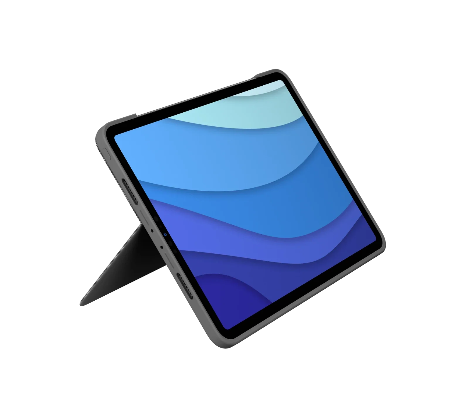 Logitech Combo Touch - Keyboard Case voor iPad Pro 12,9-inch (5e/6e gen.) - FR (Azerty) - Oxford Grey - Image 2