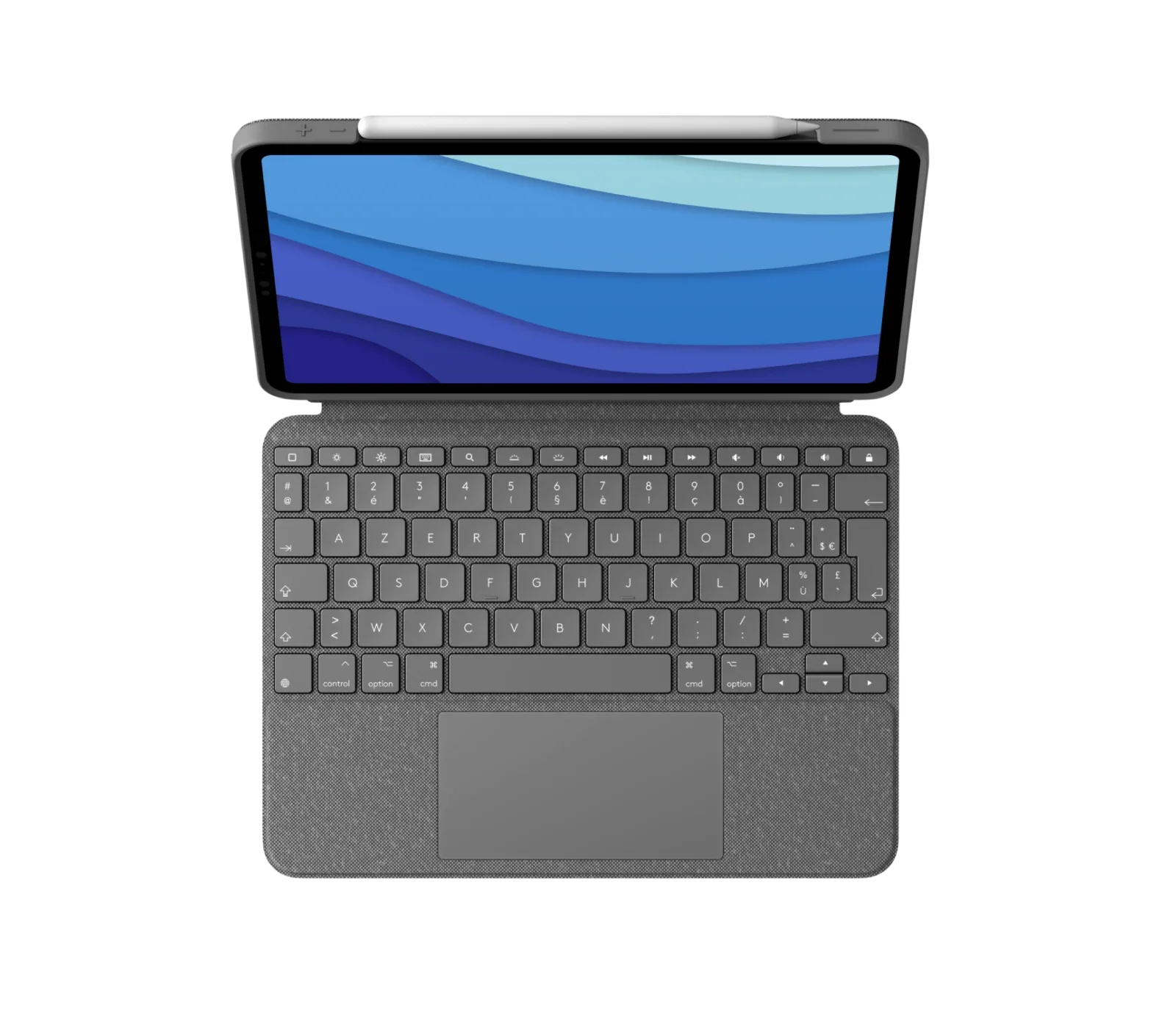 Logitech Combo Touch - Keyboard Case voor iPad Pro 12,9-inch (5e/6e gen.) - FR (Azerty) - Oxford Grey - Image 5