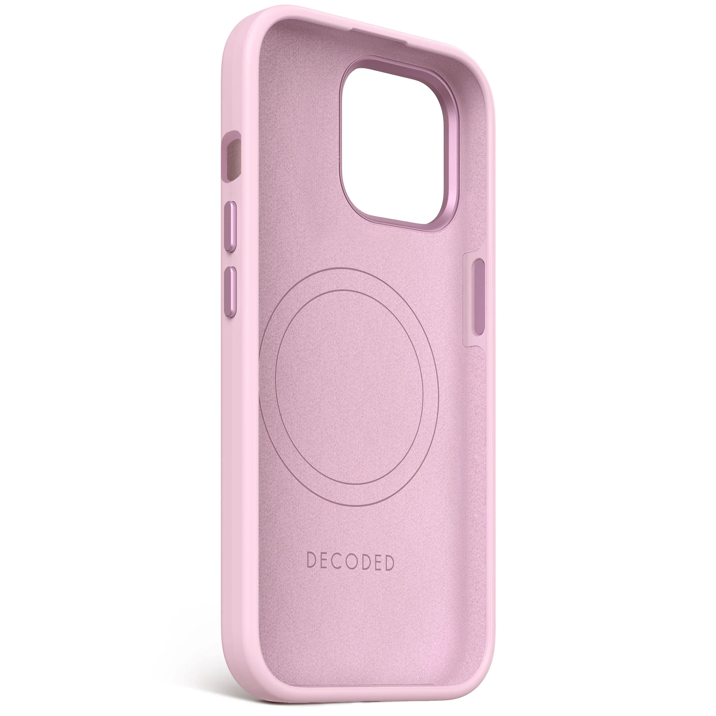 Decoded Antimicrobial Silicone Backcover voor iPhone 15 - Lila - Image 5