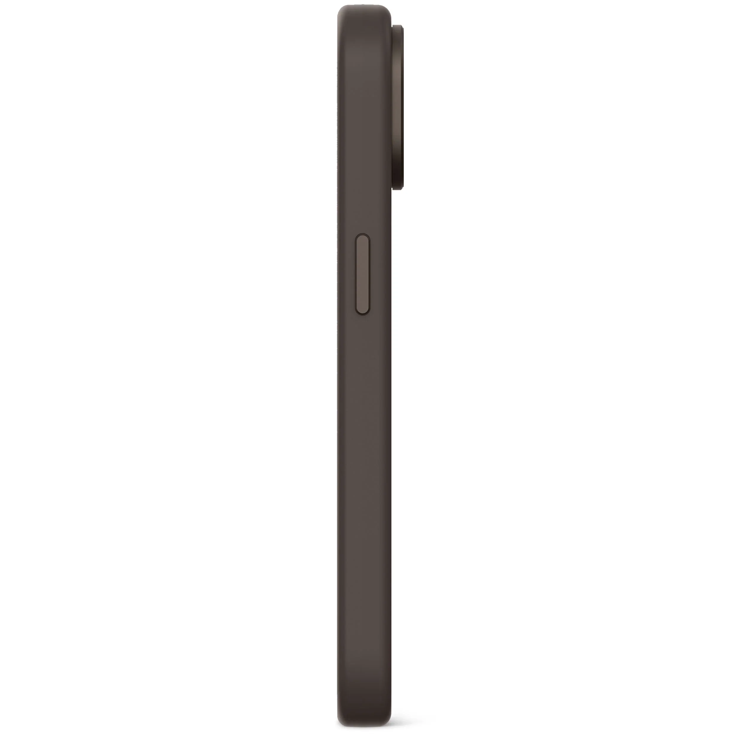 Decoded Antimicrobial Silicone Backcover voor iPhone 15 - Phantom Zwart - Image 2