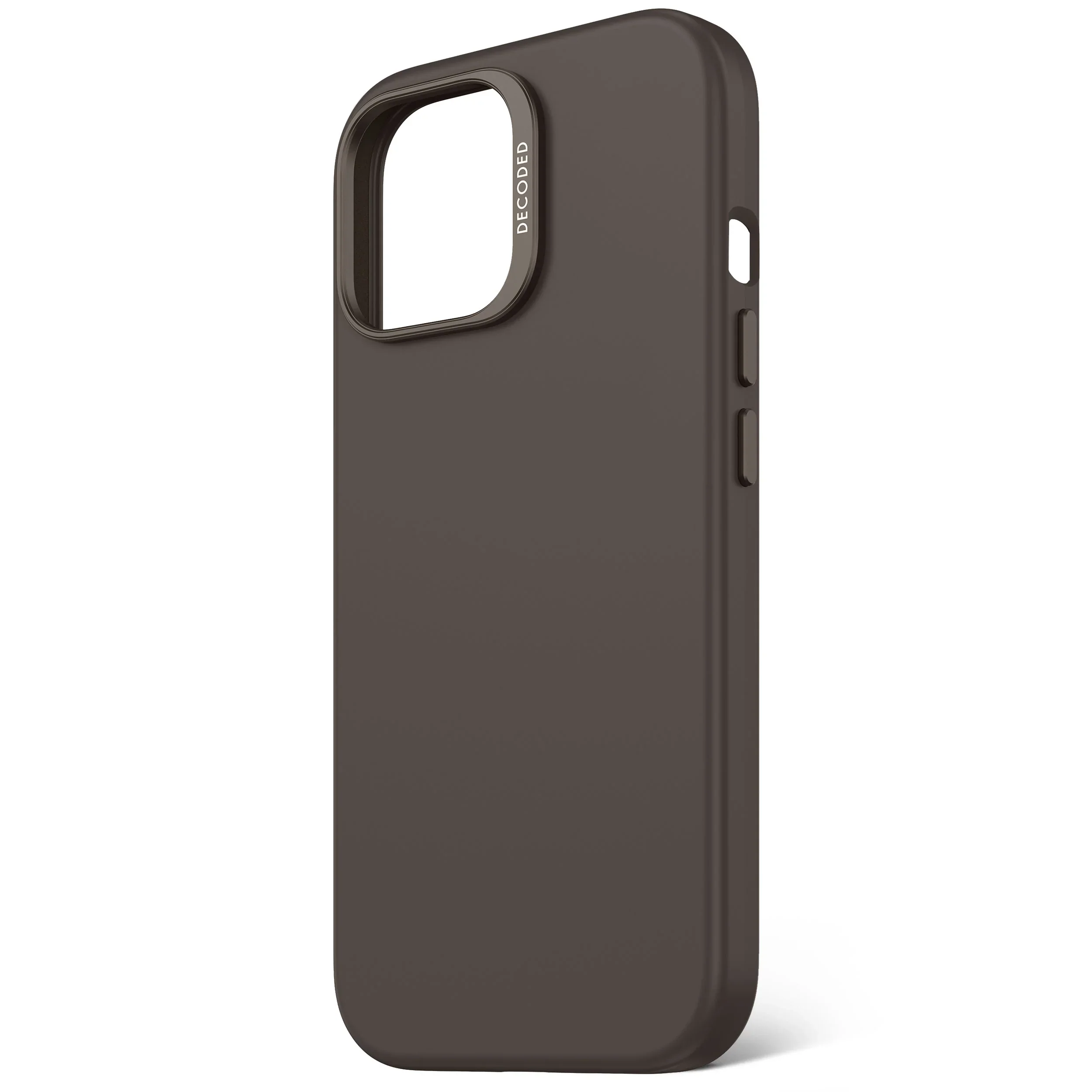Decoded Antimicrobial Silicone Backcover voor iPhone 15 - Phantom Zwart - Image 6