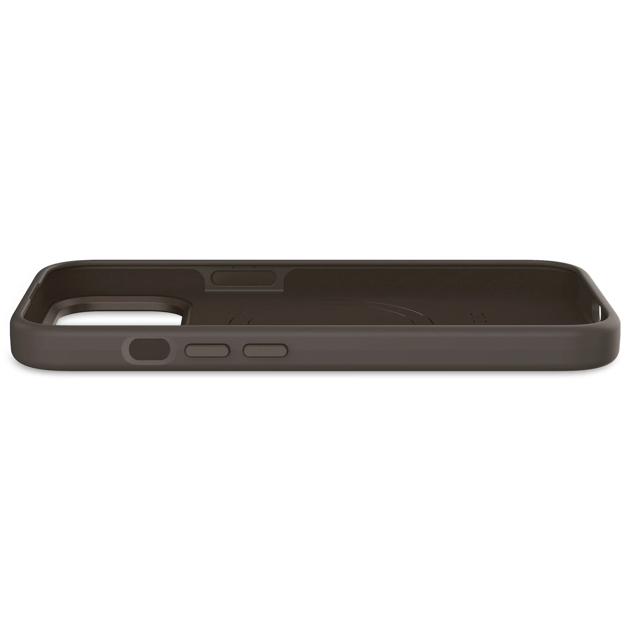 Decoded Antimicrobial Silicone Backcover voor iPhone 15 - Phantom Zwart - Image 7