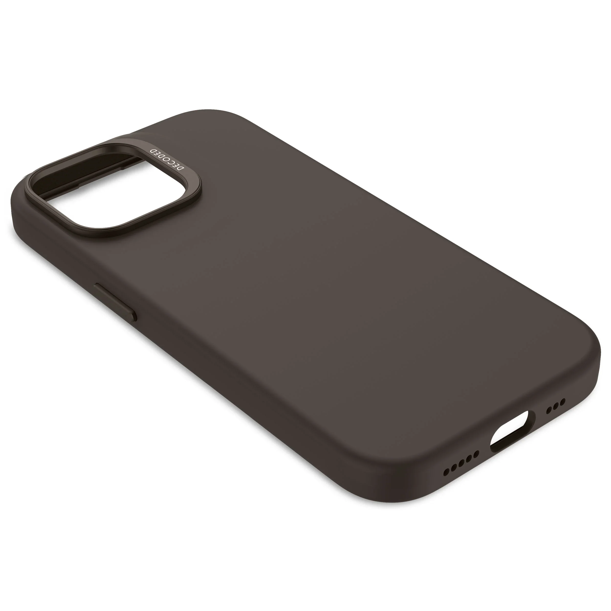 Decoded Antimicrobial Silicone Backcover voor iPhone 15 - Phantom Zwart - Image 8