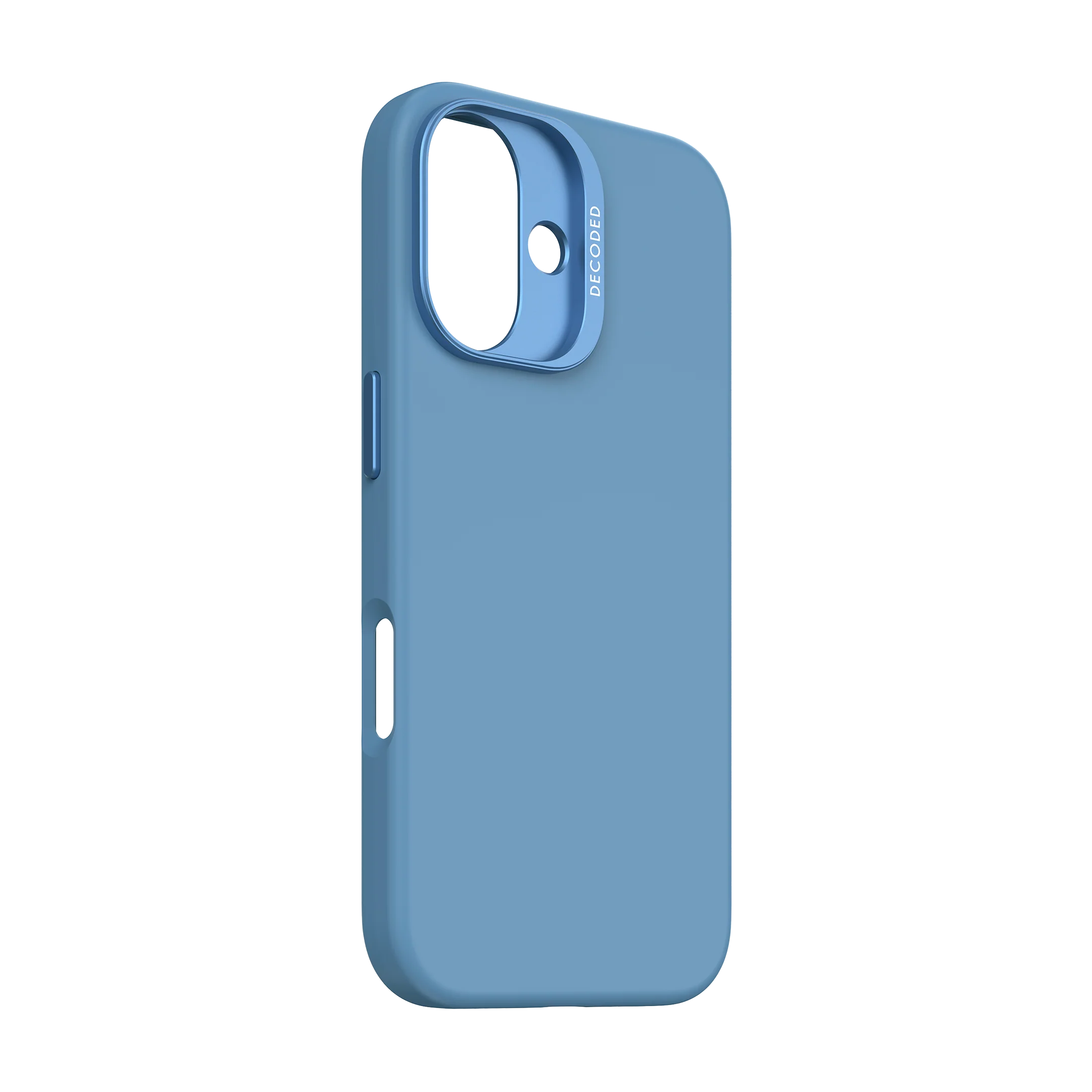 EOL Decoded Antimicrobial Silicone Backcover voor iPhone 16 - Hemelsblauw - Image 3
