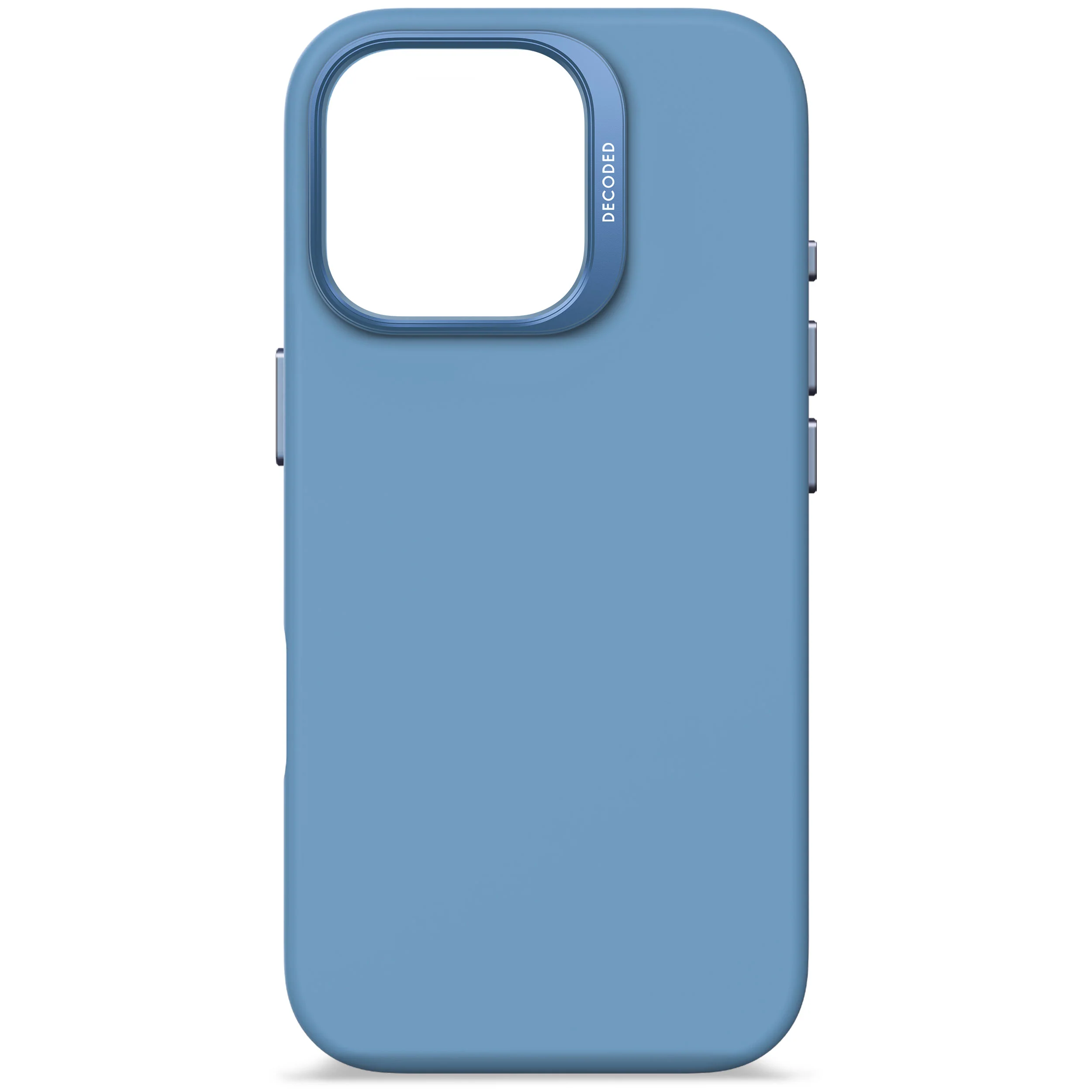 EOL Decoded Antimicrobial Silicone Backcover voor iPhone 16 Pro - Hemelsblauw - Image 2
