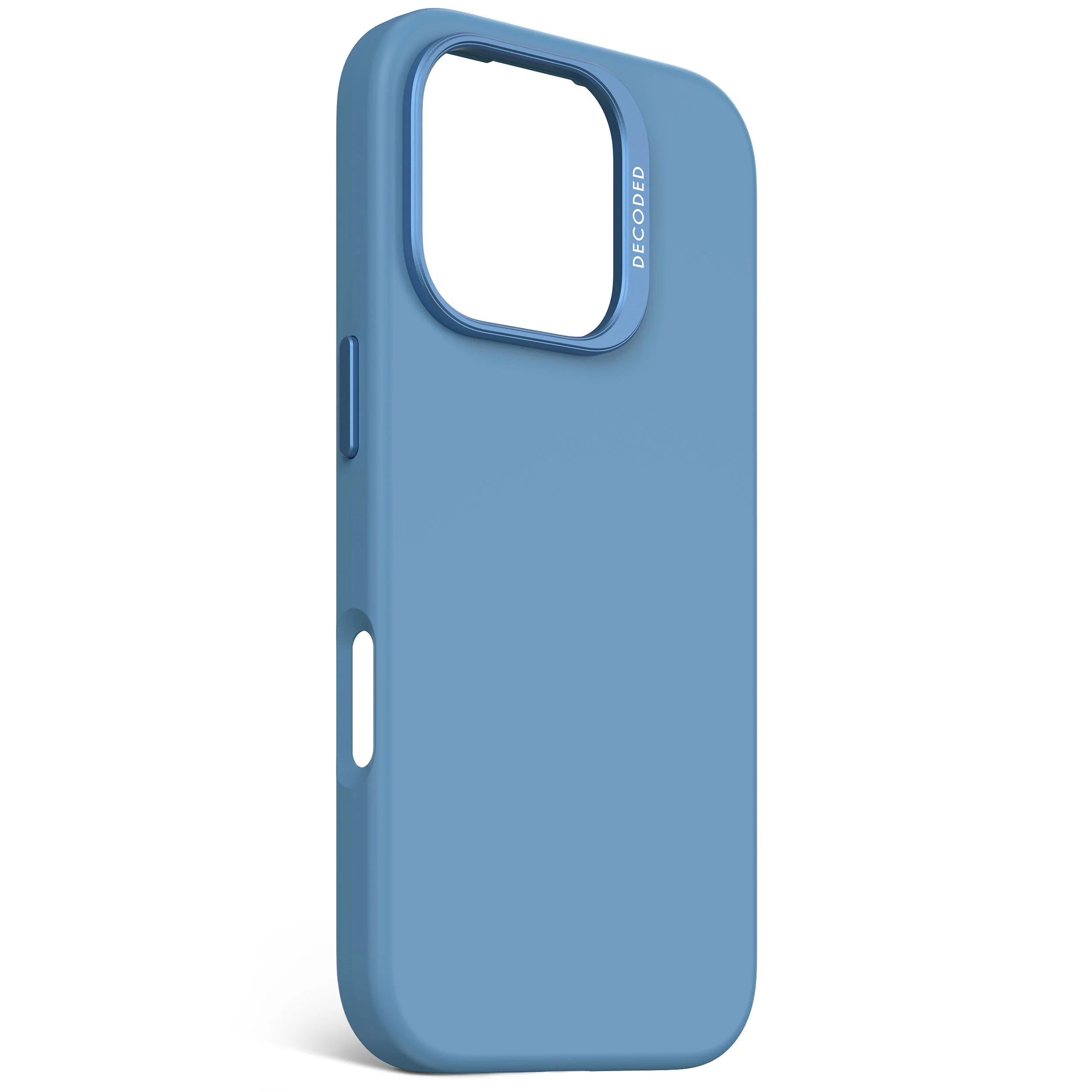 EOL Decoded Antimicrobial Silicone Backcover voor iPhone 16 Pro - Hemelsblauw - Image 3