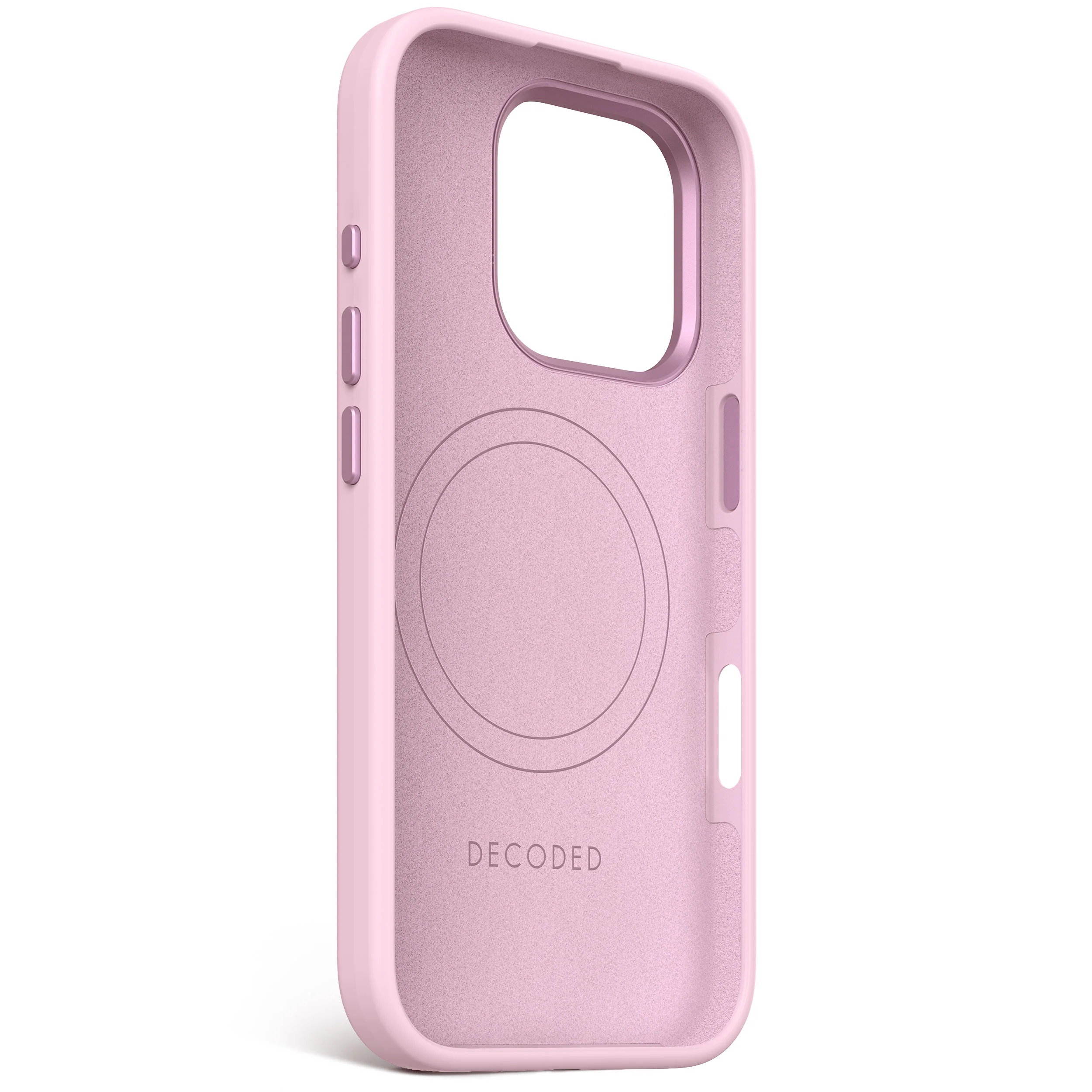 Decoded Antimicrobial Silicone Backcover voor iPhone 16 Pro - Lavender - Image 4
