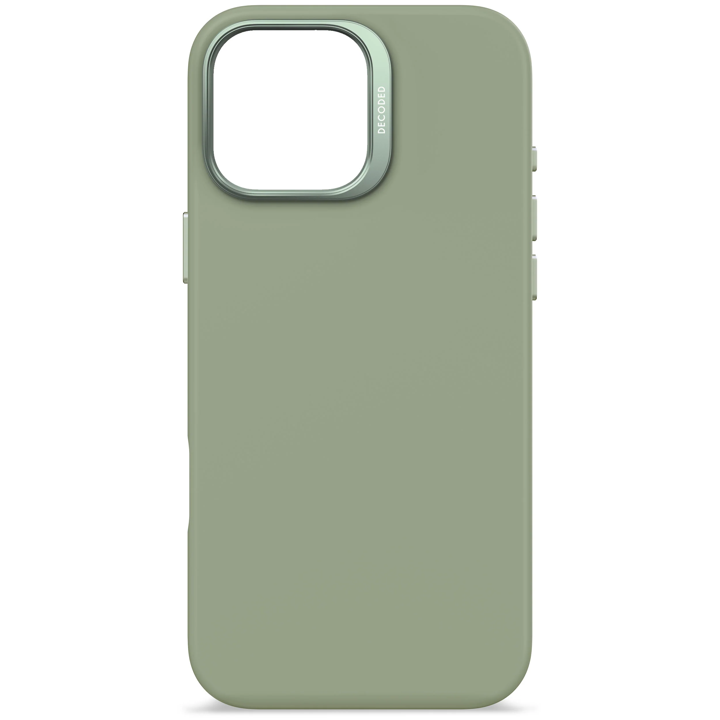 EOL Decoded Antimicrobial Silicone Backcover voor iPhone 16 Pro Max - Jade - Image 2