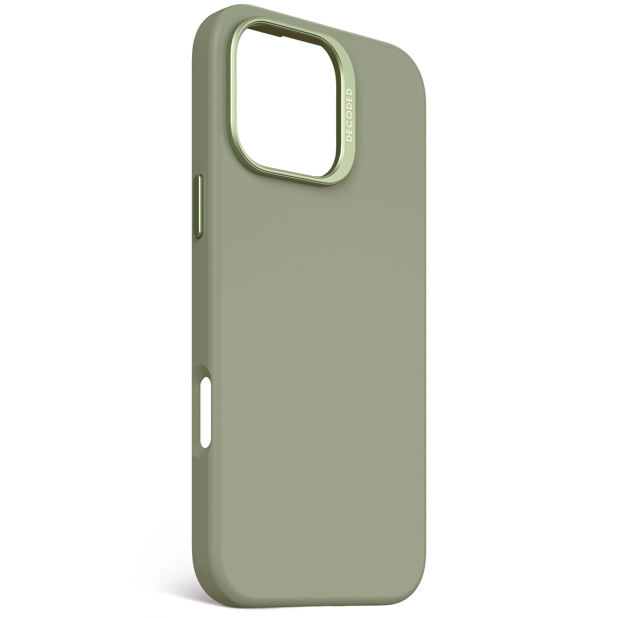 EOL Decoded Antimicrobial Silicone Backcover voor iPhone 16 Pro Max - Jade - Image 3