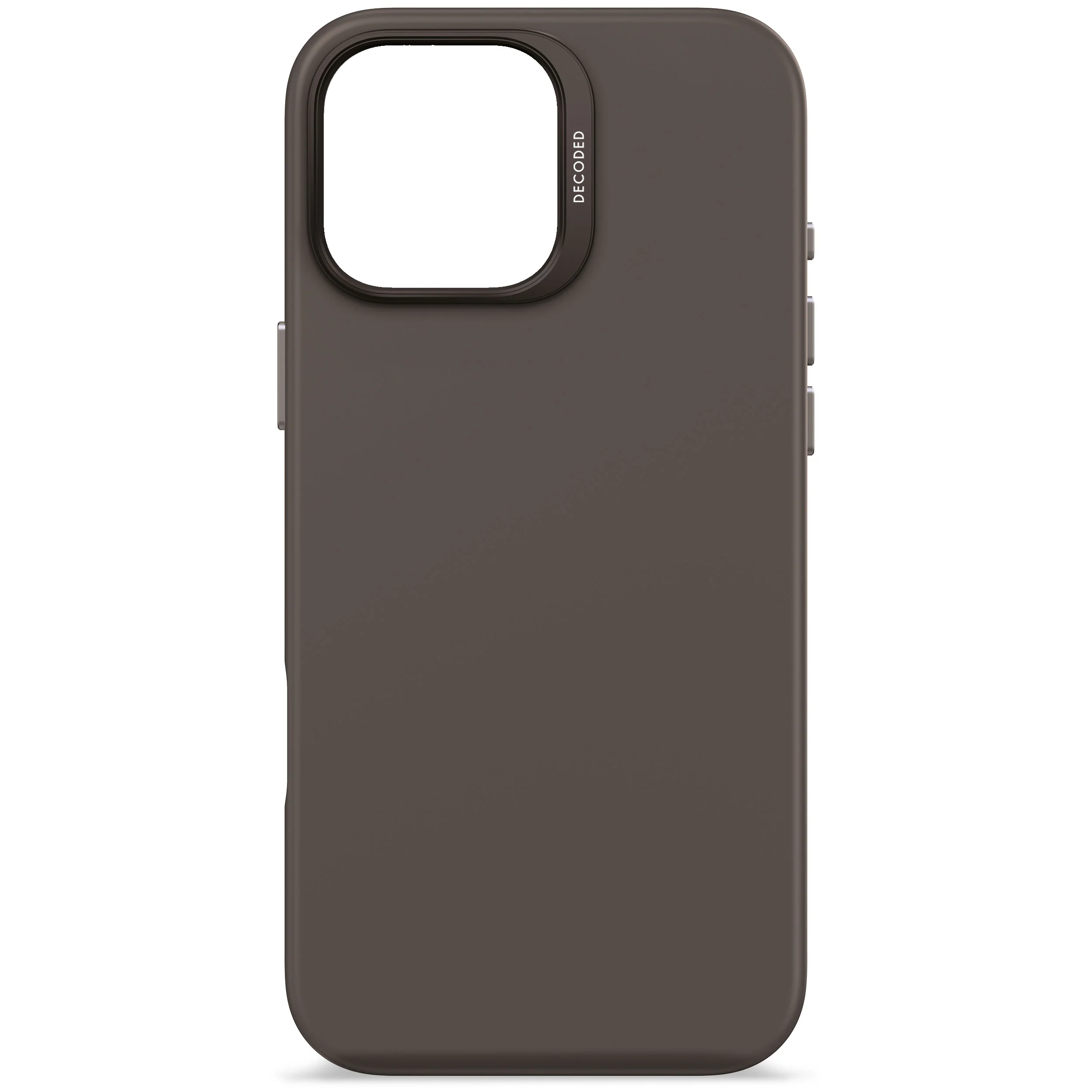 Decoded Antimicrobial Silicone Backcover voor iPhone 16 Pro Max - Phantom Zwart - Image 2