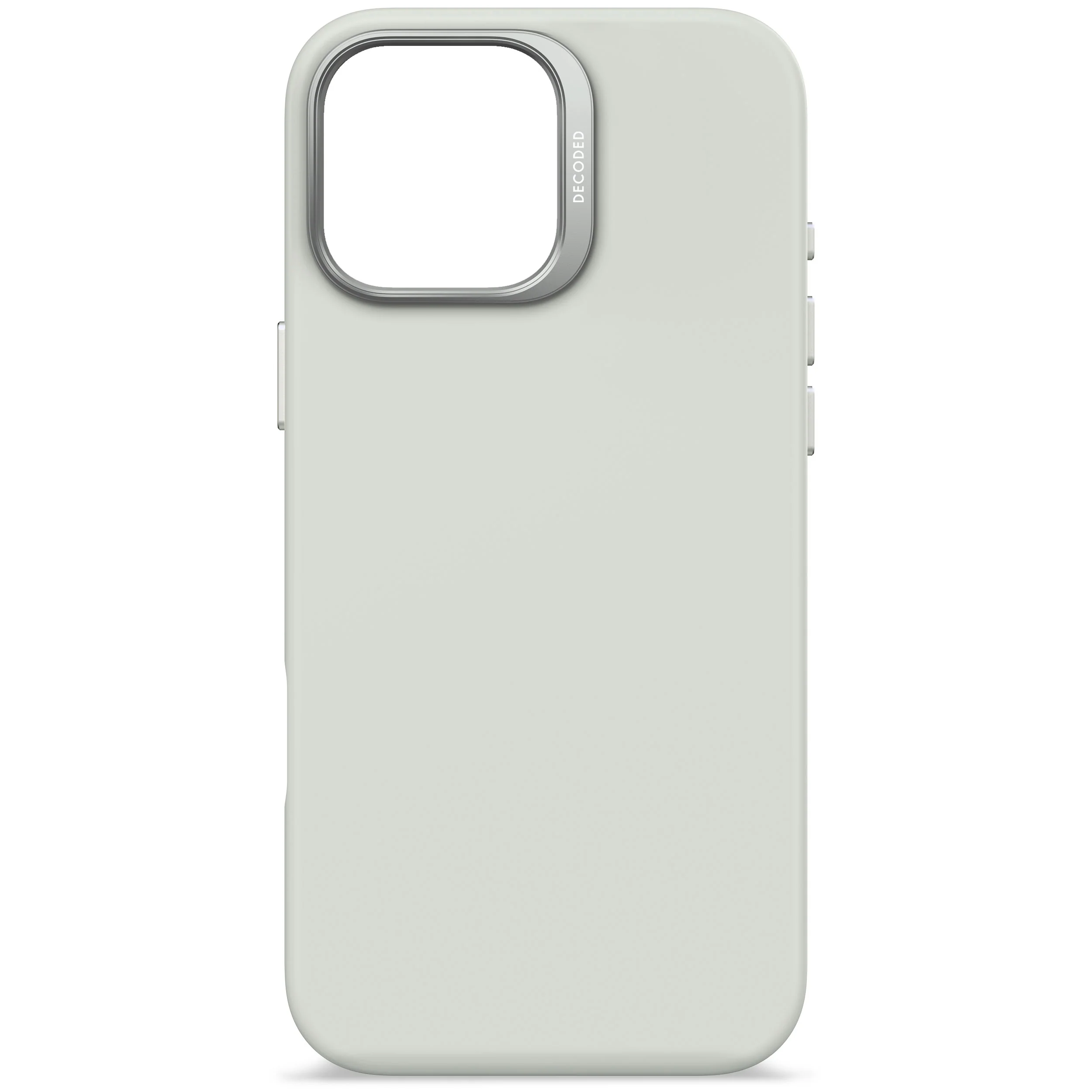 EOL Decoded Antimicrobial Silicone Backcover voor iPhone 16 Pro Max - Steengrijs - Image 2