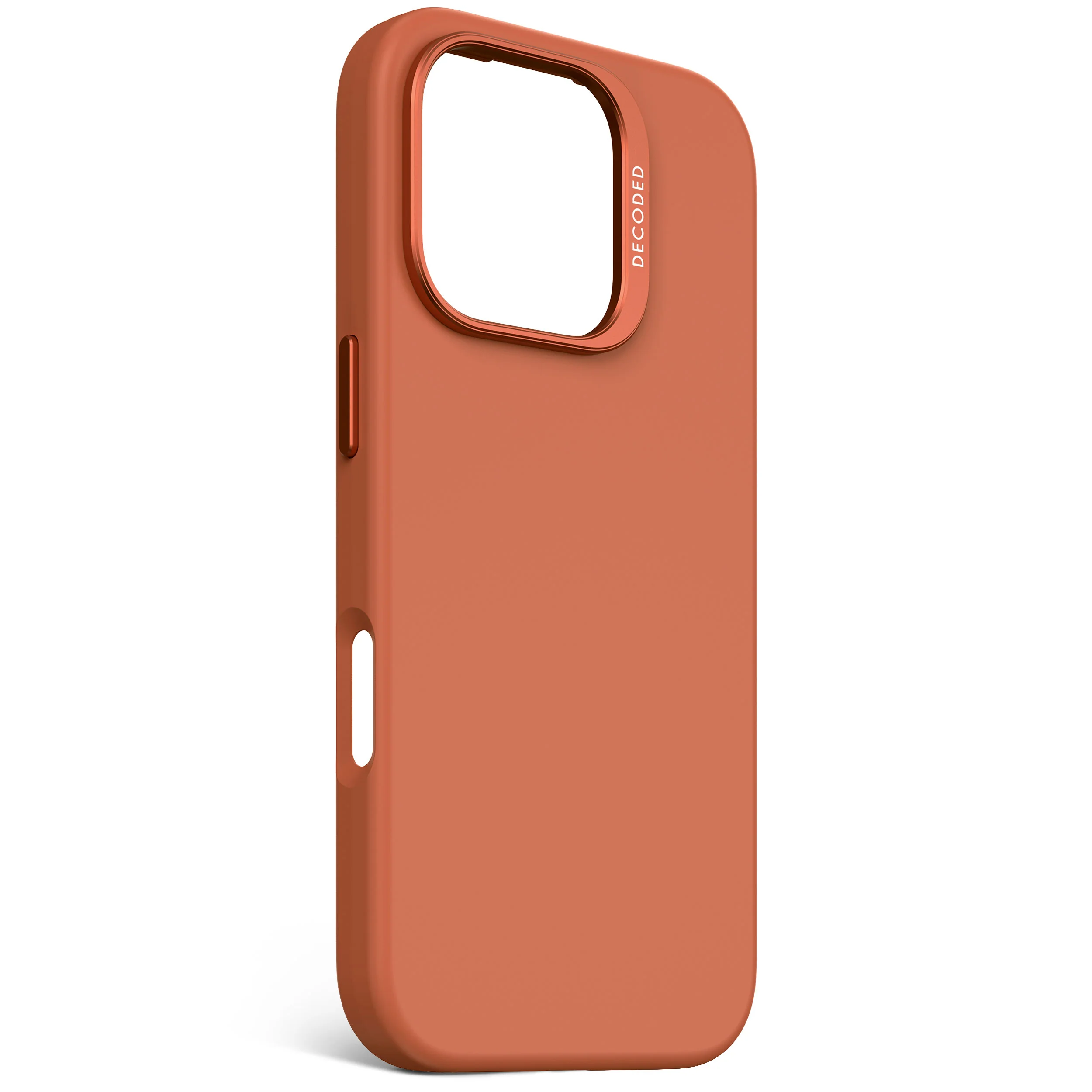 EOL Decoded Antimicrobial Silicone Backcover voor iPhone 16 Pro - Terra - Image 3