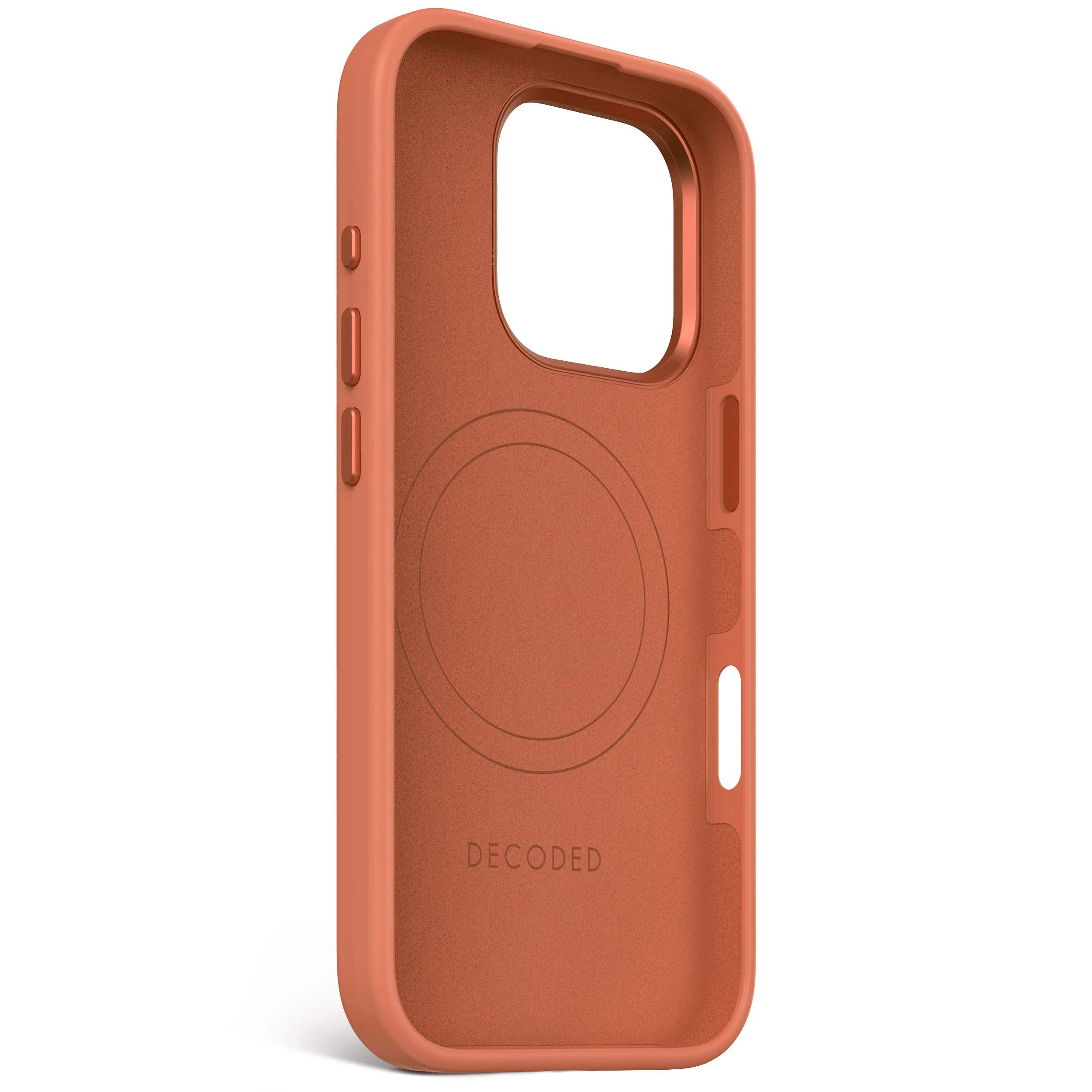 EOL Decoded Antimicrobial Silicone Backcover voor iPhone 16 Pro - Terra - Image 4