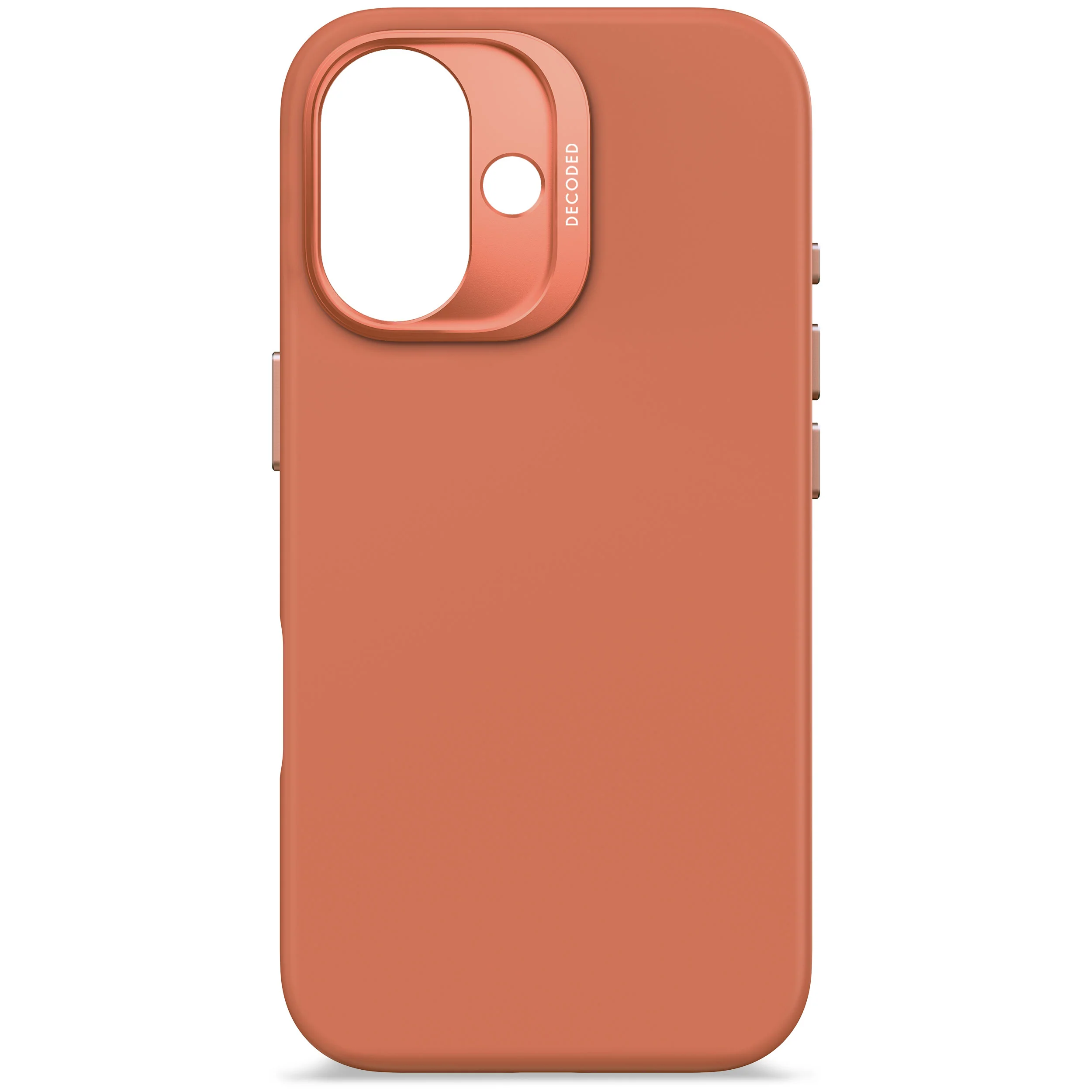 EOL Decoded Antimicrobial Silicone Backcover voor iPhone 16 - Terra - Image 2