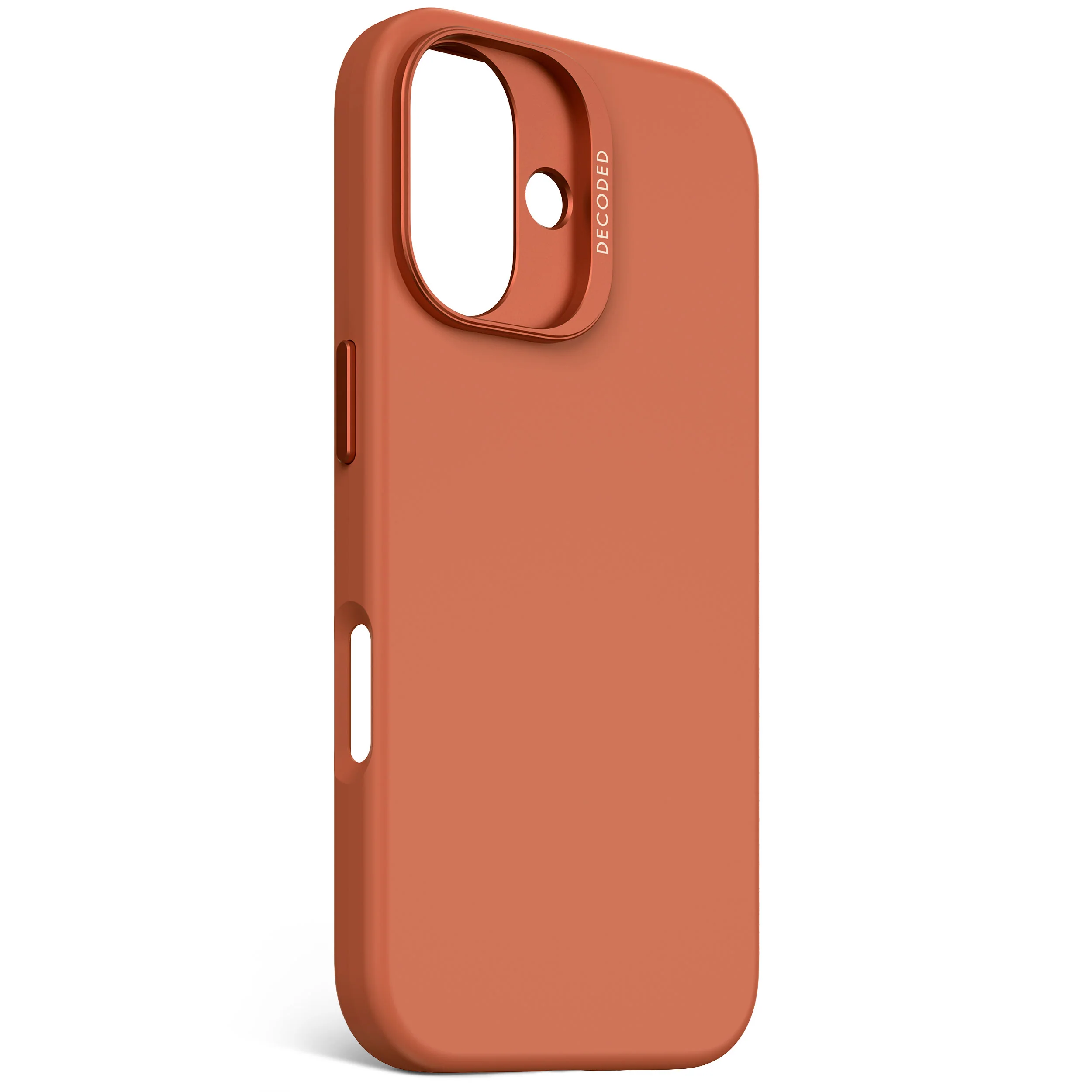 EOL Decoded Antimicrobial Silicone Backcover voor iPhone 16 - Terra - Image 3