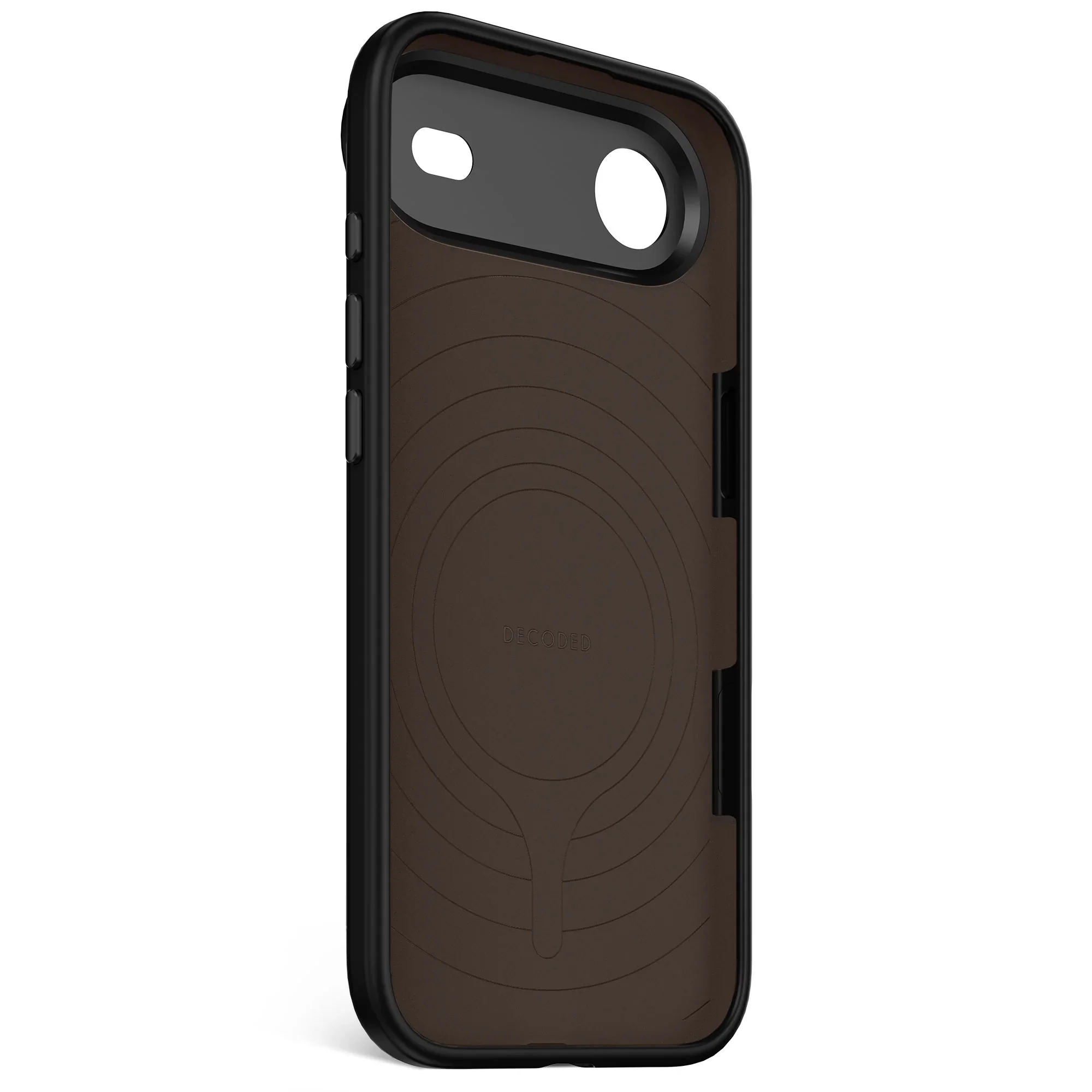 Decoded Antimicrobial Silicone Backcover voor iPhone Air - Phantom Zwart - Image 3