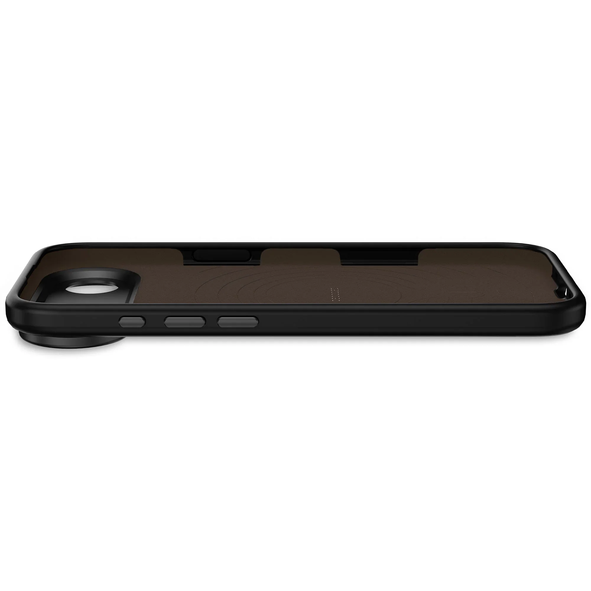 Decoded Antimicrobial Silicone Backcover voor iPhone Air - Phantom Zwart - Image 4