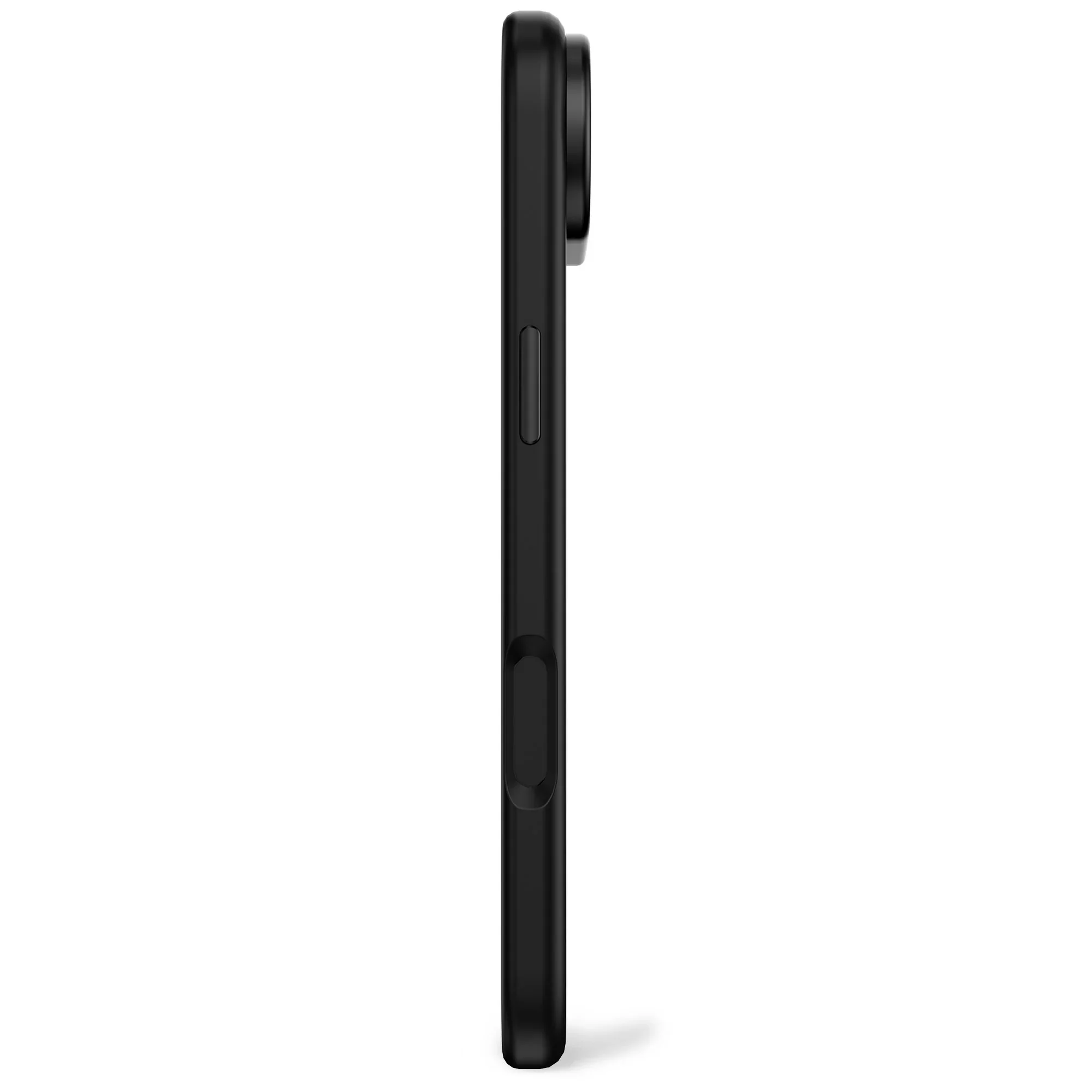 Decoded Antimicrobial Silicone Backcover voor iPhone Air - Phantom Zwart - Image 5