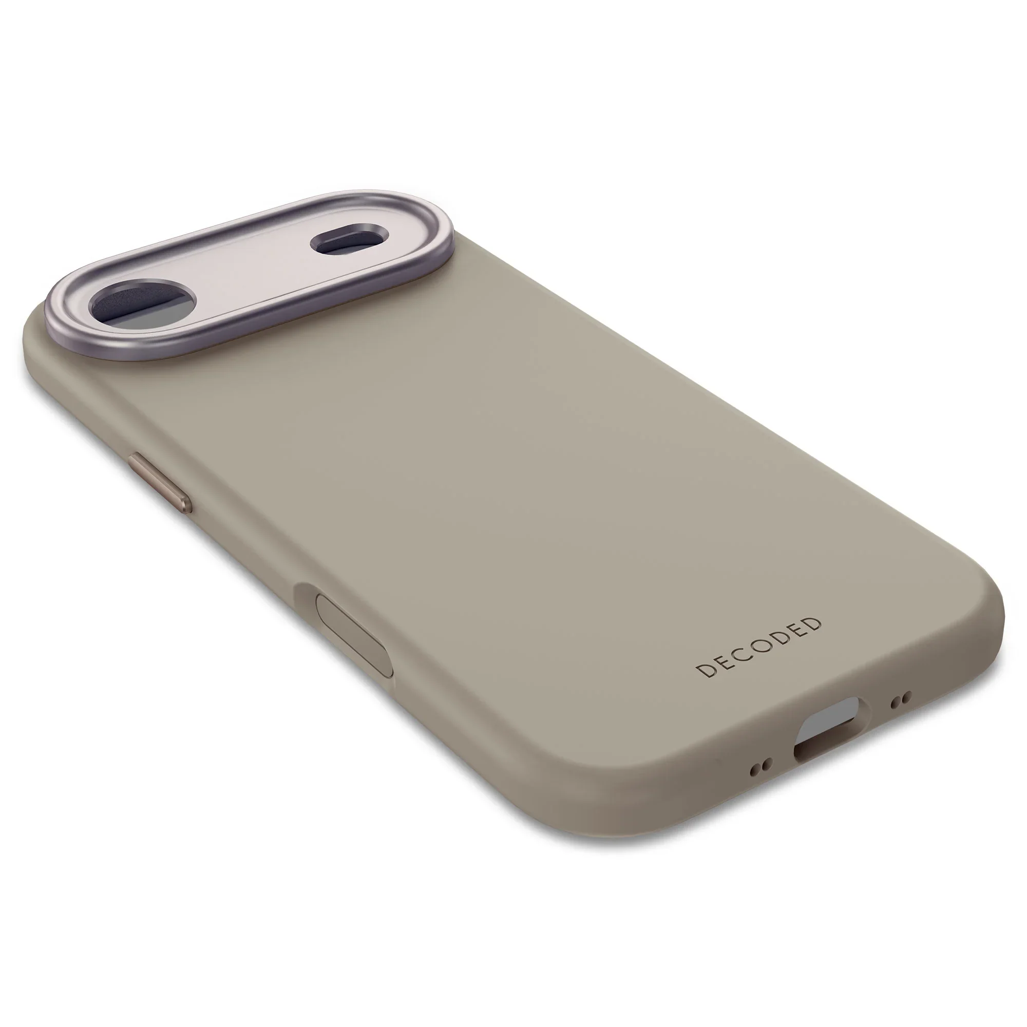 Decoded Antimicrobial Silicone Backcover voor iPhone Air - Soft Taupe - Image 6