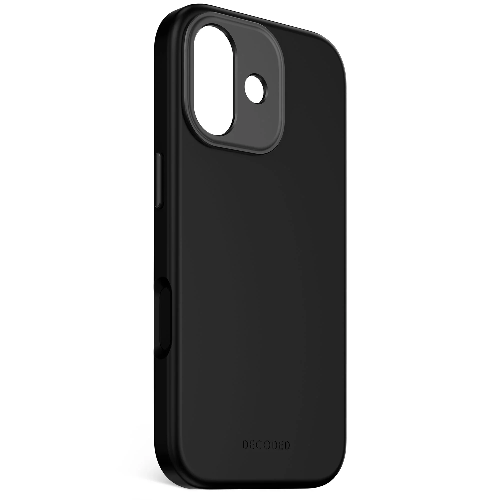 Decoded Antimicrobial Silicone Backcover voor iPhone 17 - Phantom Zwart - Image 2
