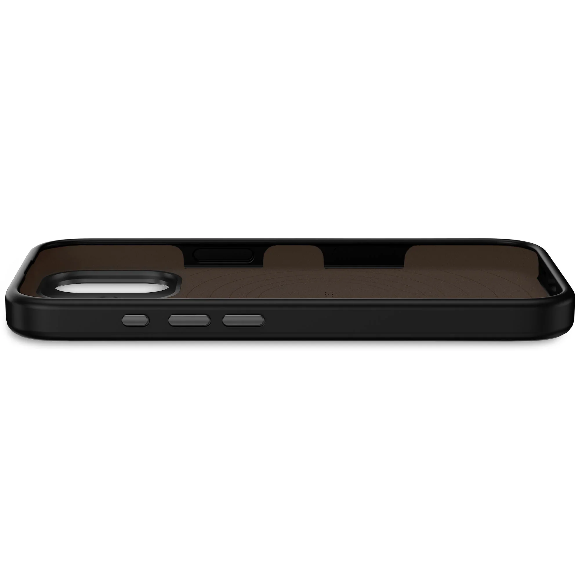 Decoded Antimicrobial Silicone Backcover voor iPhone 17 - Phantom Zwart - Image 4