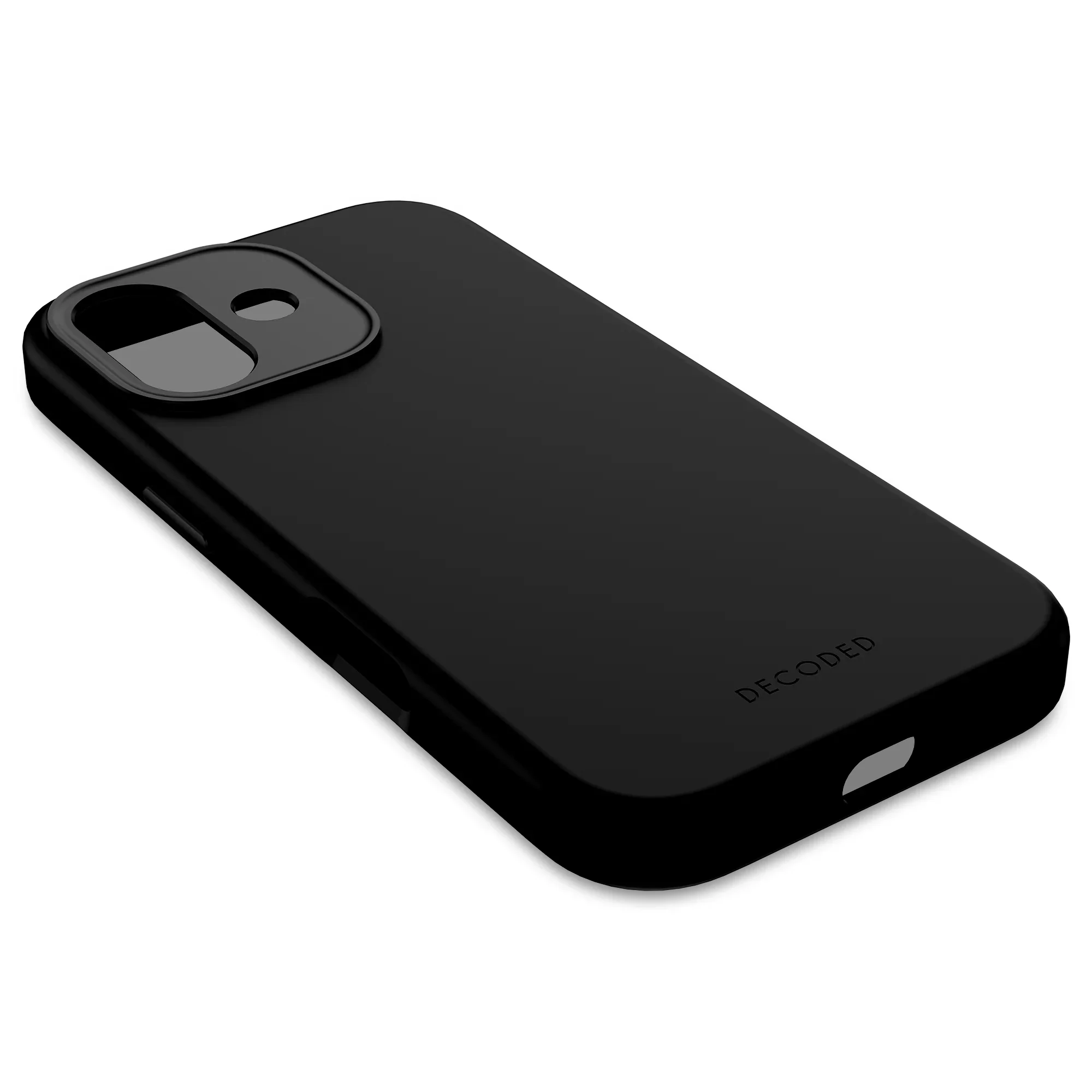Decoded Antimicrobial Silicone Backcover voor iPhone 17 - Phantom Zwart - Image 6
