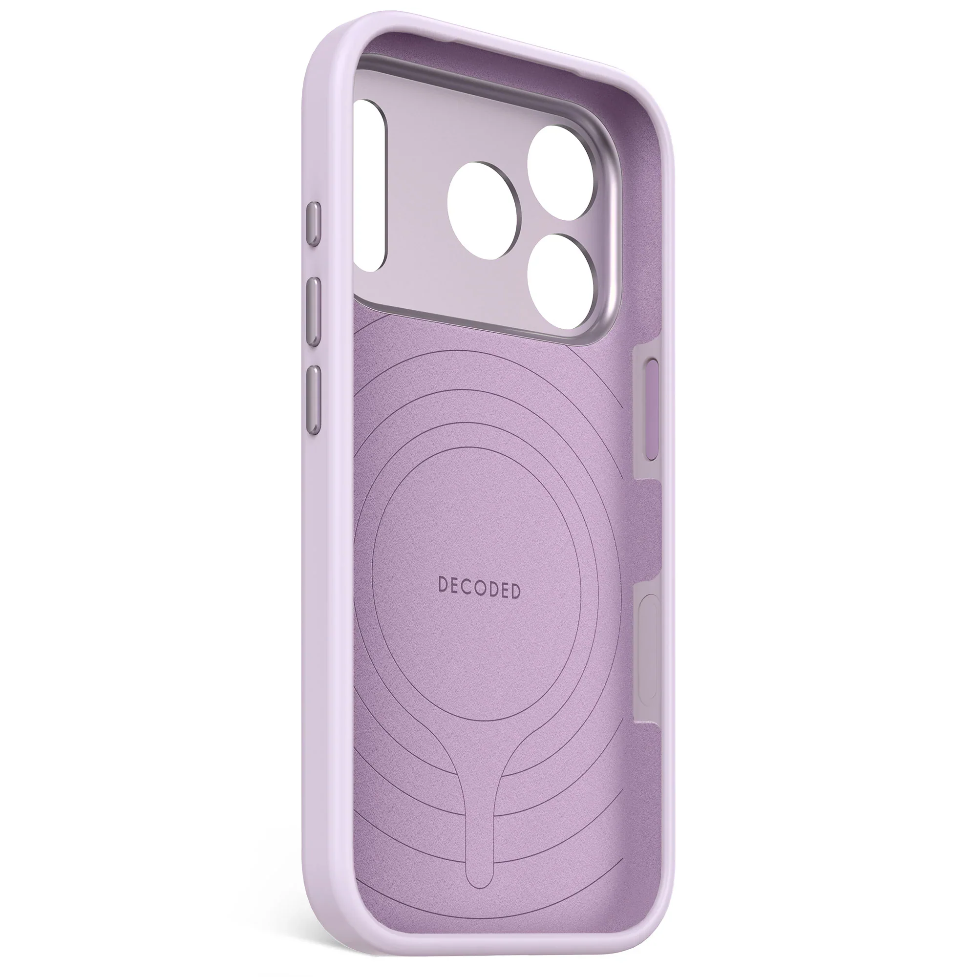Decoded Antimicrobial Silicone Backcover voor iPhone 17 Pro - Lavendel - Image 3